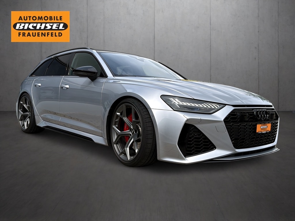 AUDI RS6 Avant 4.0 TFSI V8 Performance qu*Panoramadach, AHK, KW Fahrwerk, B&O Advanced Sound, (5-Jahre Garantie)-image-1