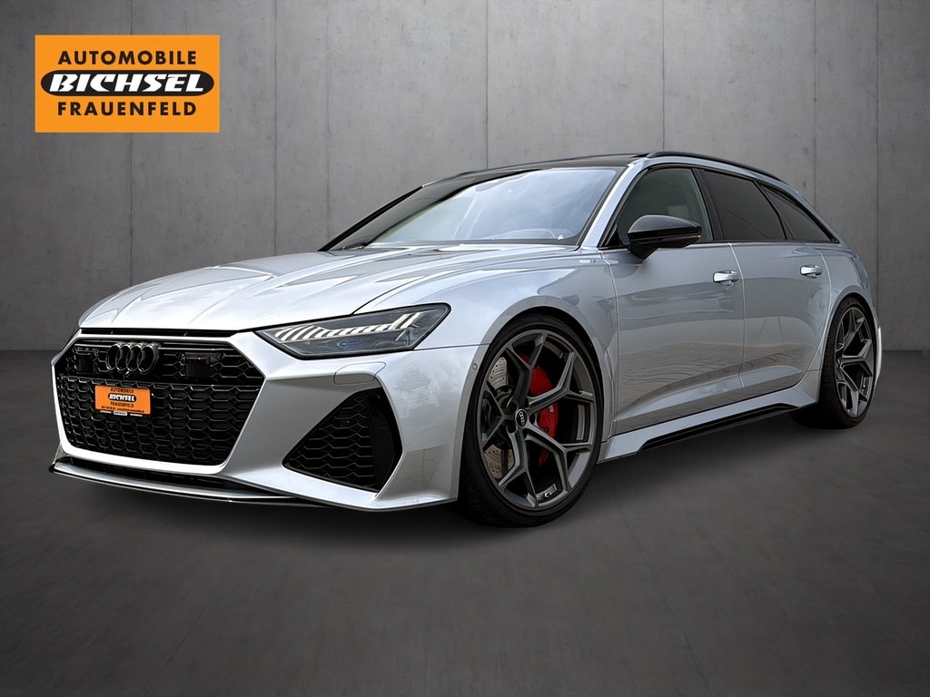AUDI RS6 Avant 4.0 TFSI V8 Performance qu*Panoramadach, AHK, KW Fahrwerk, B&O Advanced Sound, (5-Jahre Garantie)-image-0