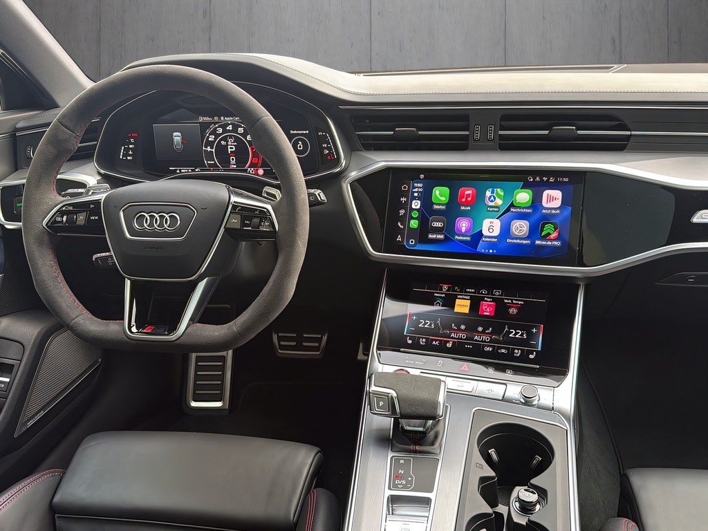 AUDI RS6 Avant 4.0 TFSI V8 Performance qu*Panoramadach, AHK, KW Fahrwerk, B&O Advanced Sound, (5-Jahre Garantie)-image-10