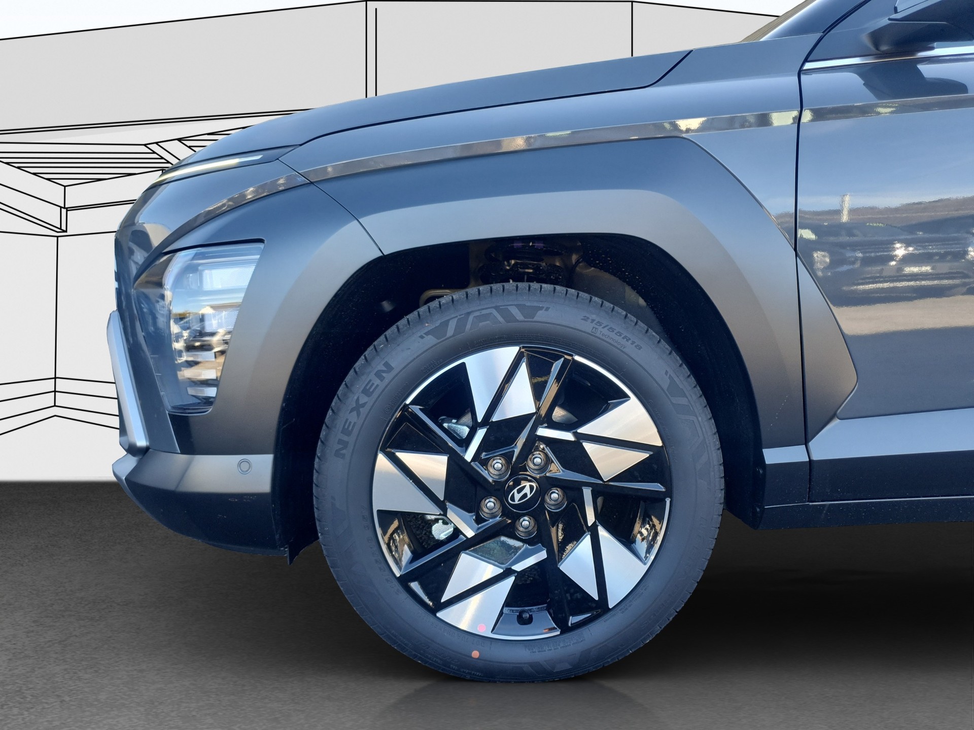 HYUNDAI Kona 1.6 GDi Hybrid NEW Vertex Auto.-image-5