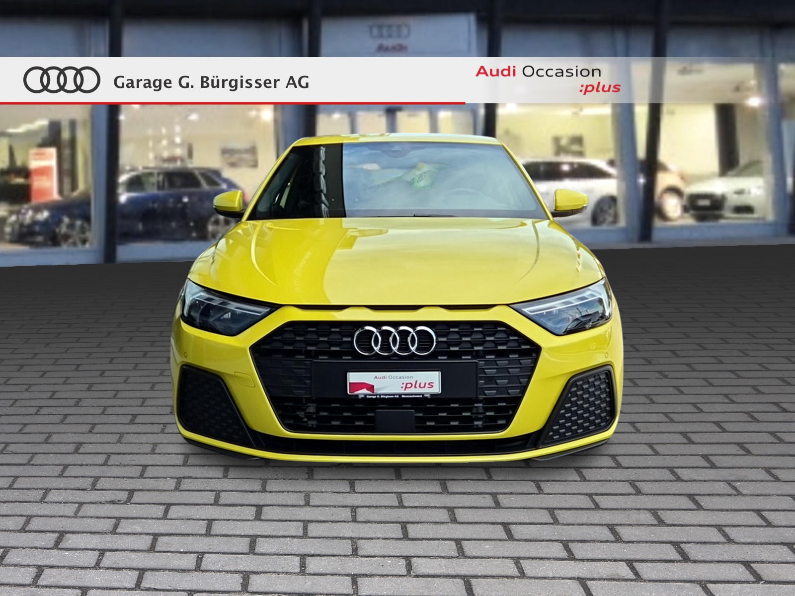 AUDI A1 Sportback 30 TFSI Attraction S-tronic Pythongelb Metallic-image-1