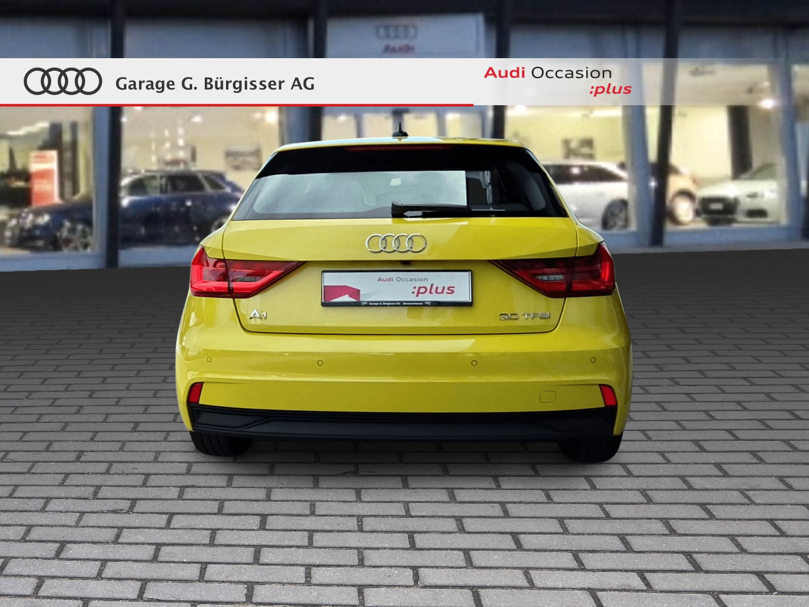 AUDI A1 Sportback 30 TFSI Attraction S-tronic Pythongelb Metallic-image-4