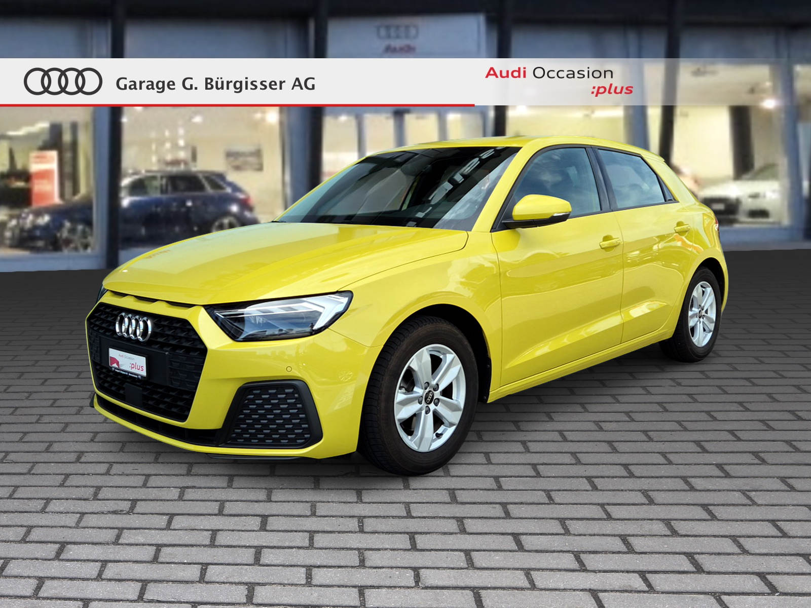 AUDI A1 Sportback 30 TFSI Attraction S-tronic Pythongelb Metallic-image-0
