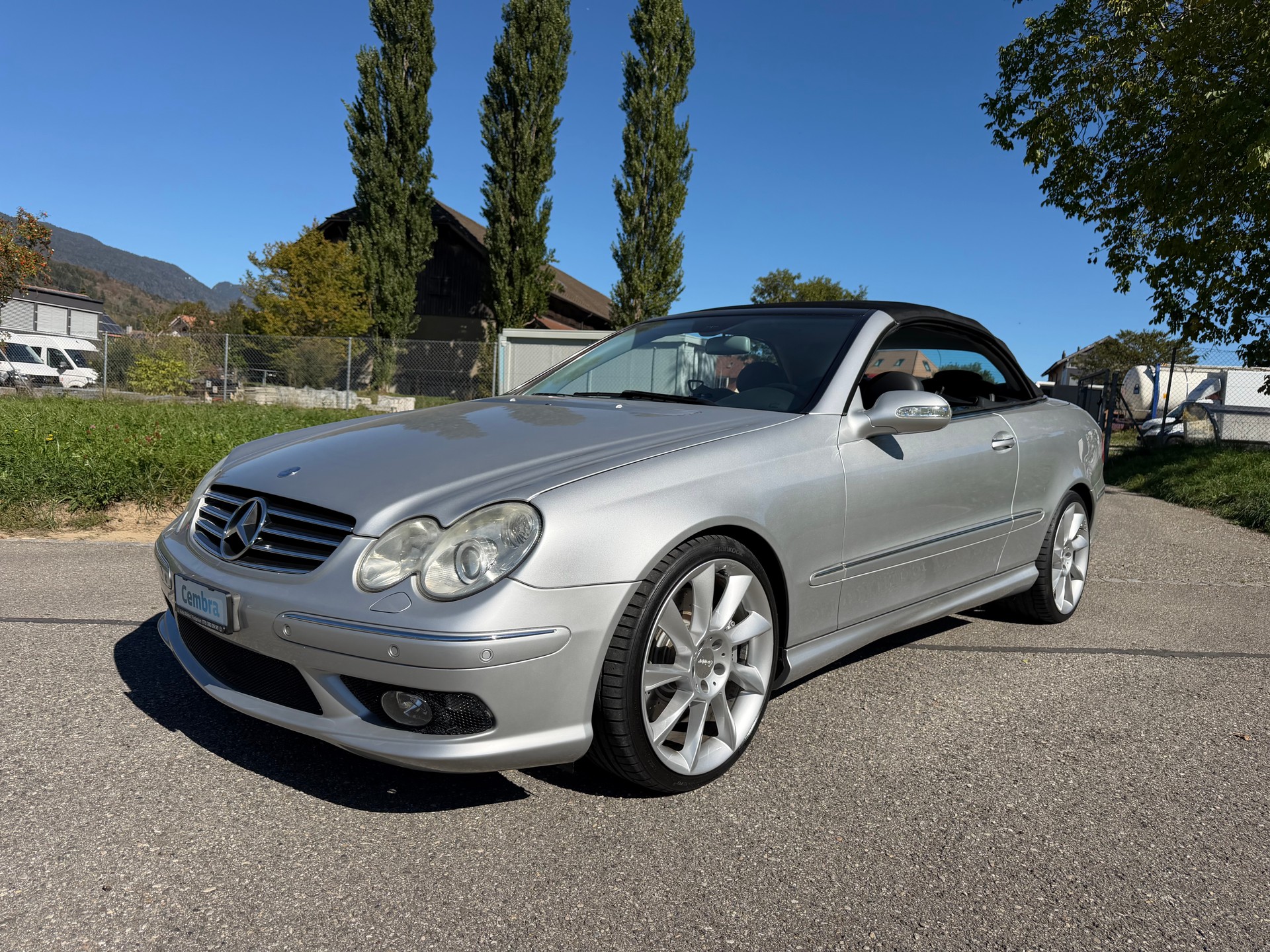 MERCEDES-BENZ CABRIO "CLK 55 AMG" AVANTGARDE AUTOMAT. TOP ZUSTAND !! KULT FAHRZEUG. AB MFK VOLL OPTIONEN !! LORINSER RÄDER.-image-8