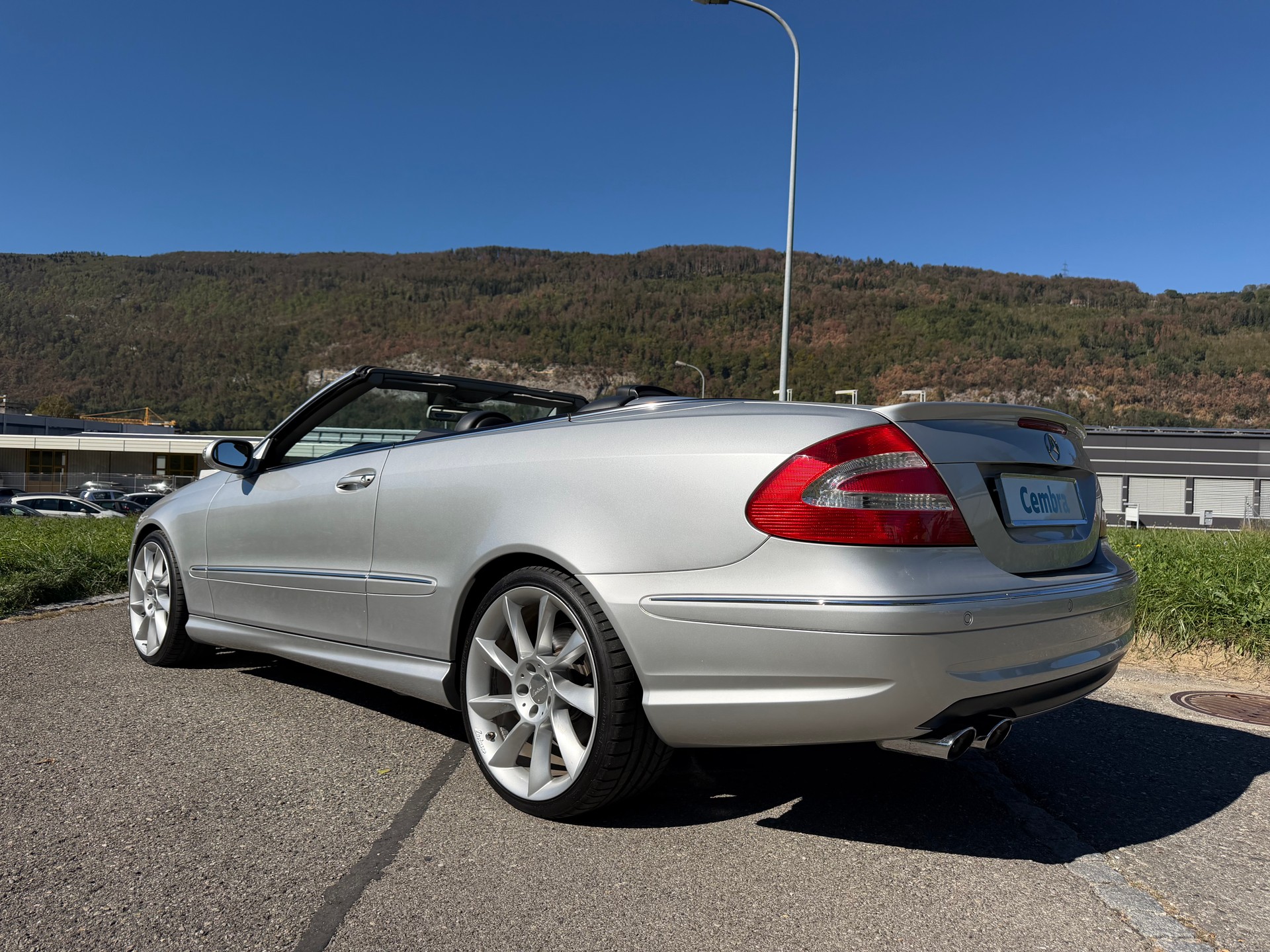 MERCEDES-BENZ CABRIO "CLK 55 AMG" AVANTGARDE AUTOMAT. TOP ZUSTAND !! KULT FAHRZEUG. AB MFK VOLL OPTIONEN !! LORINSER RÄDER.-image-11