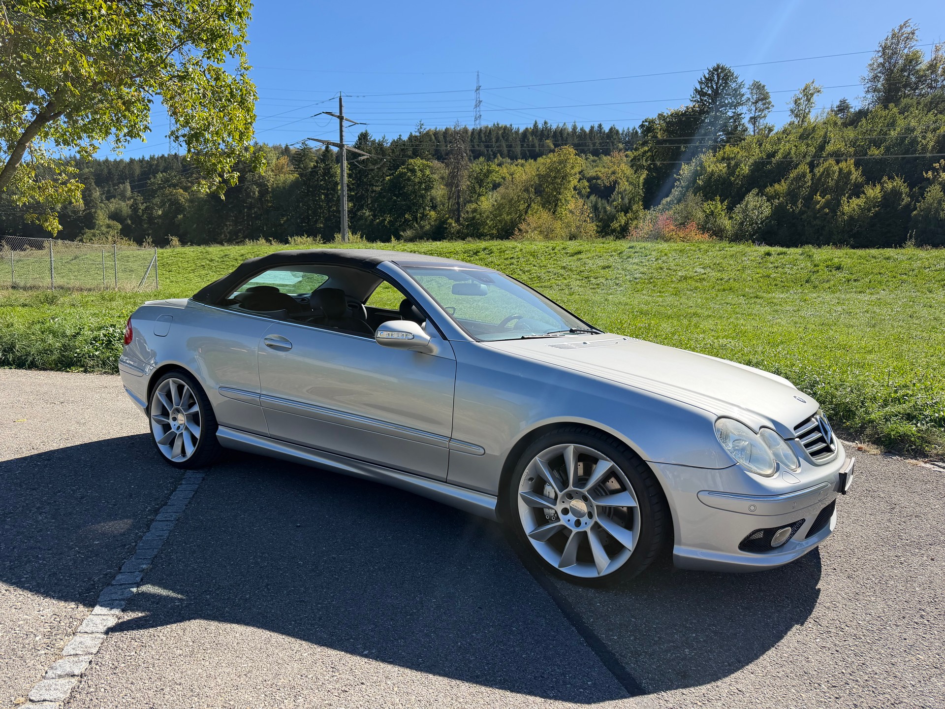 MERCEDES-BENZ CABRIO "CLK 55 AMG" AVANTGARDE AUTOMAT. TOP ZUSTAND !! KULT FAHRZEUG. AB MFK VOLL OPTIONEN !! LORINSER RÄDER.-image-10