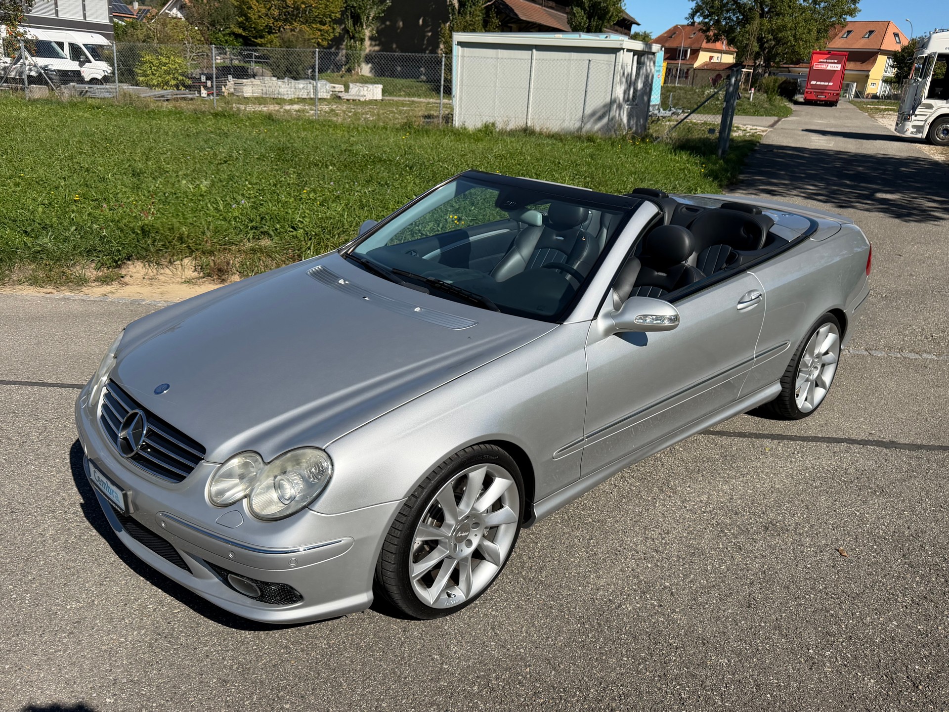 MERCEDES-BENZ CABRIO "CLK 55 AMG" AVANTGARDE AUTOMAT. TOP ZUSTAND !! KULT FAHRZEUG. AB MFK VOLL OPTIONEN !! LORINSER RÄDER.-image-0