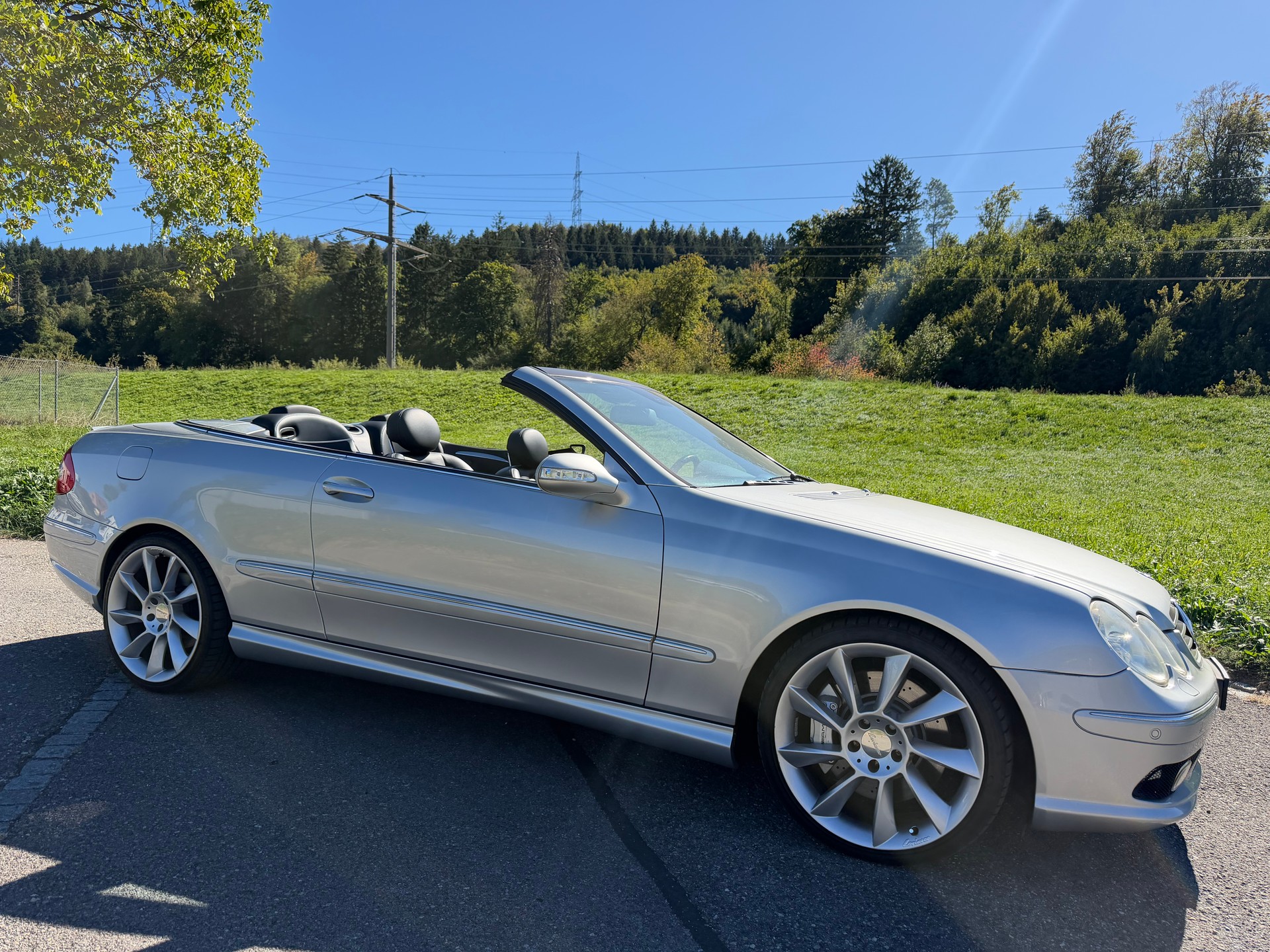 MERCEDES-BENZ CABRIO "CLK 55 AMG" AVANTGARDE AUTOMAT. TOP ZUSTAND !! KULT FAHRZEUG. AB MFK VOLL OPTIONEN !! LORINSER RÄDER.-image-6