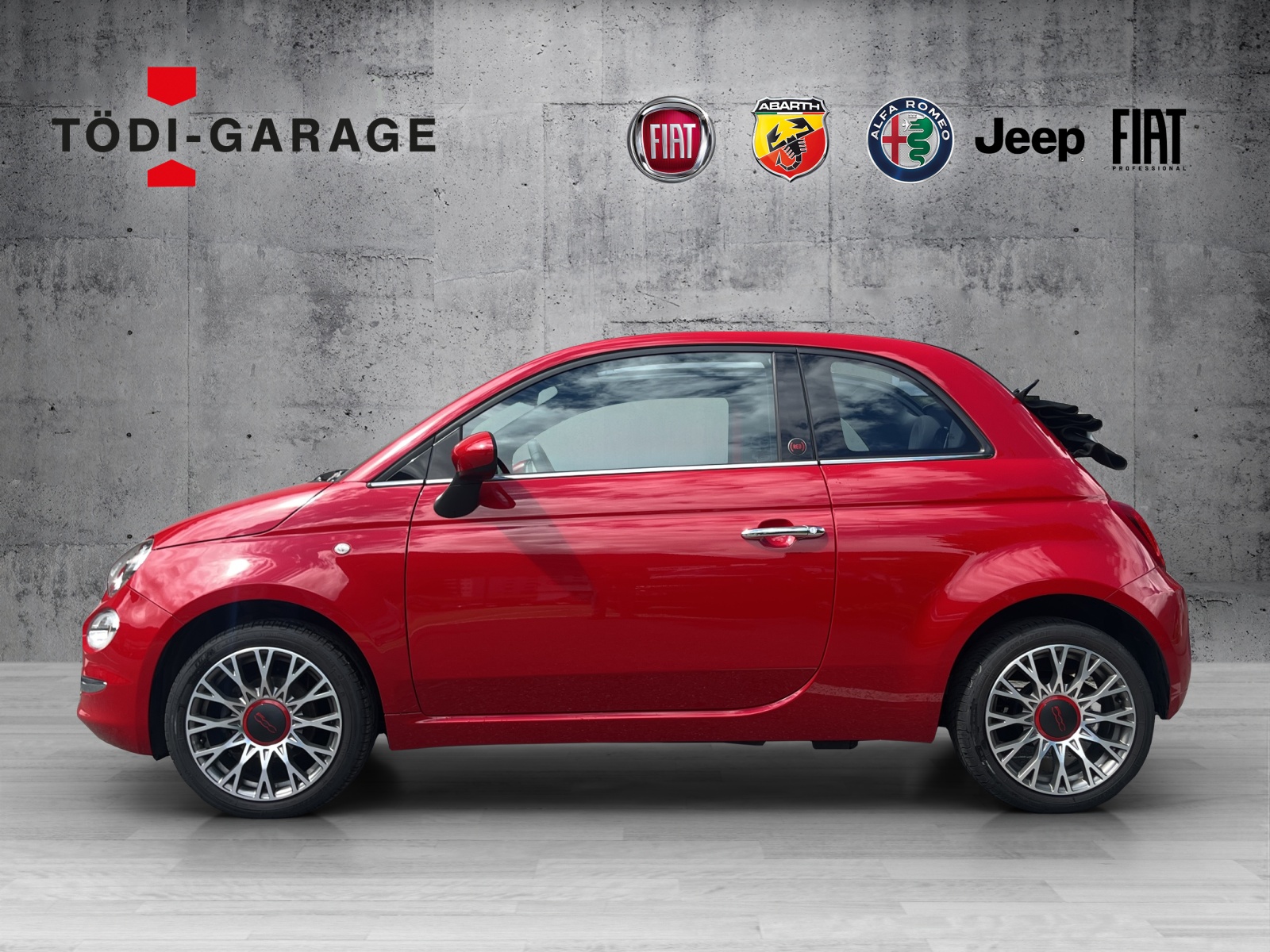 FIAT 500C 1.0 Hybrid Red-image-2