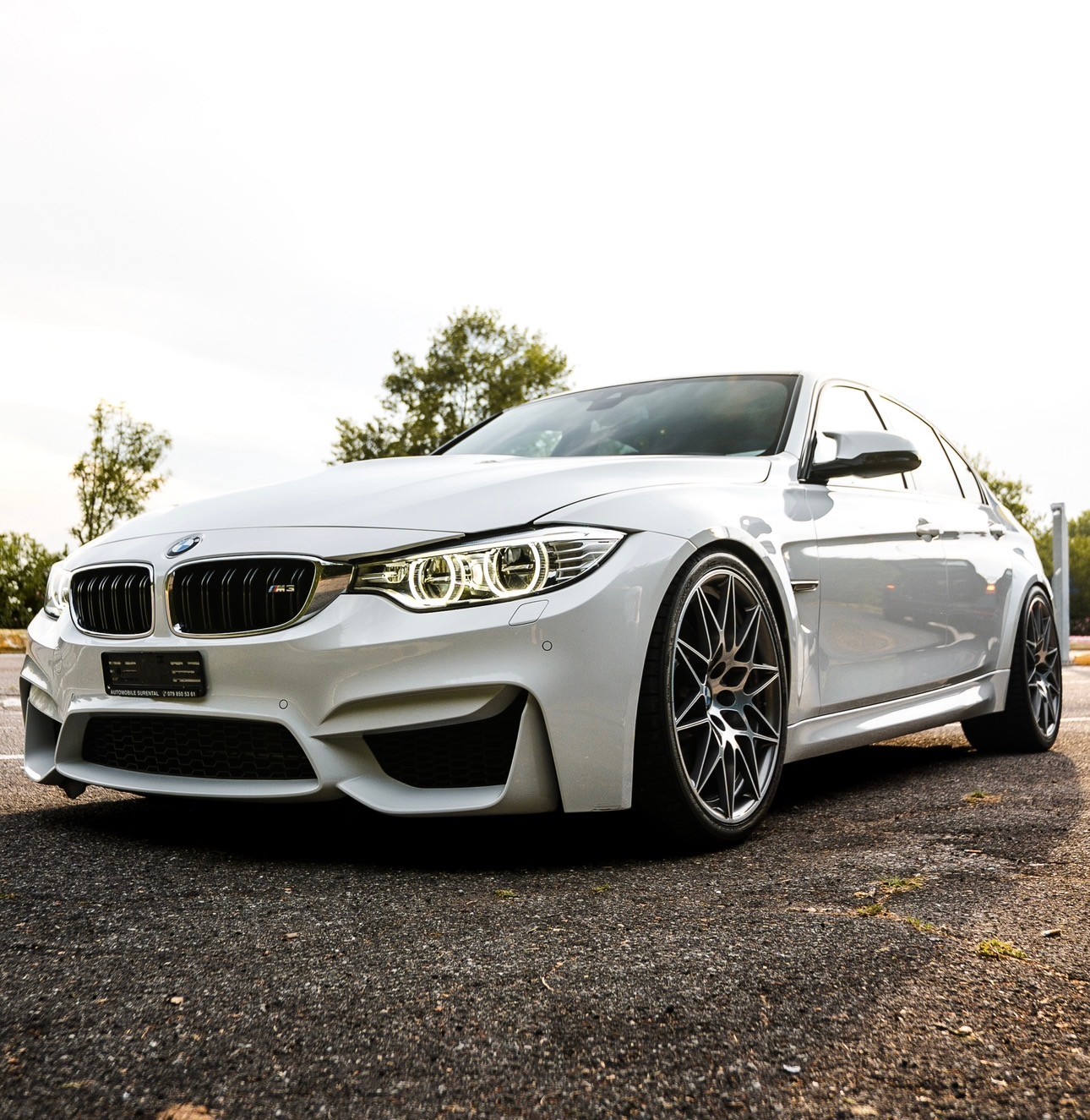 BMW M3 Competition Alpine White-image-0