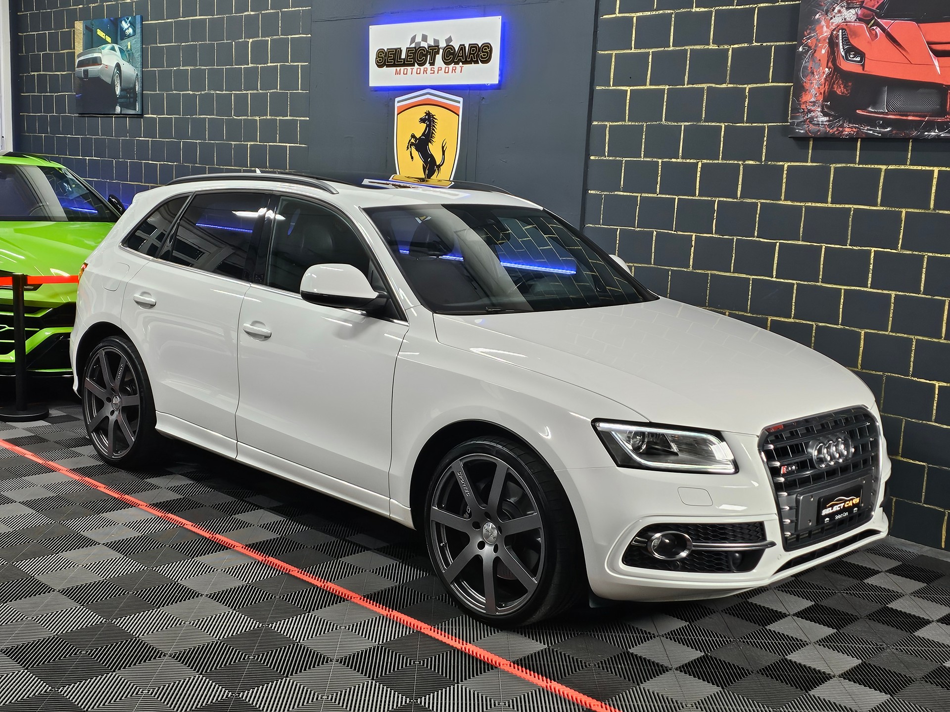 AUDI SQ5 3.0 TDI quattro tiptronic ABT 360 PS, 22J Sportec Räder