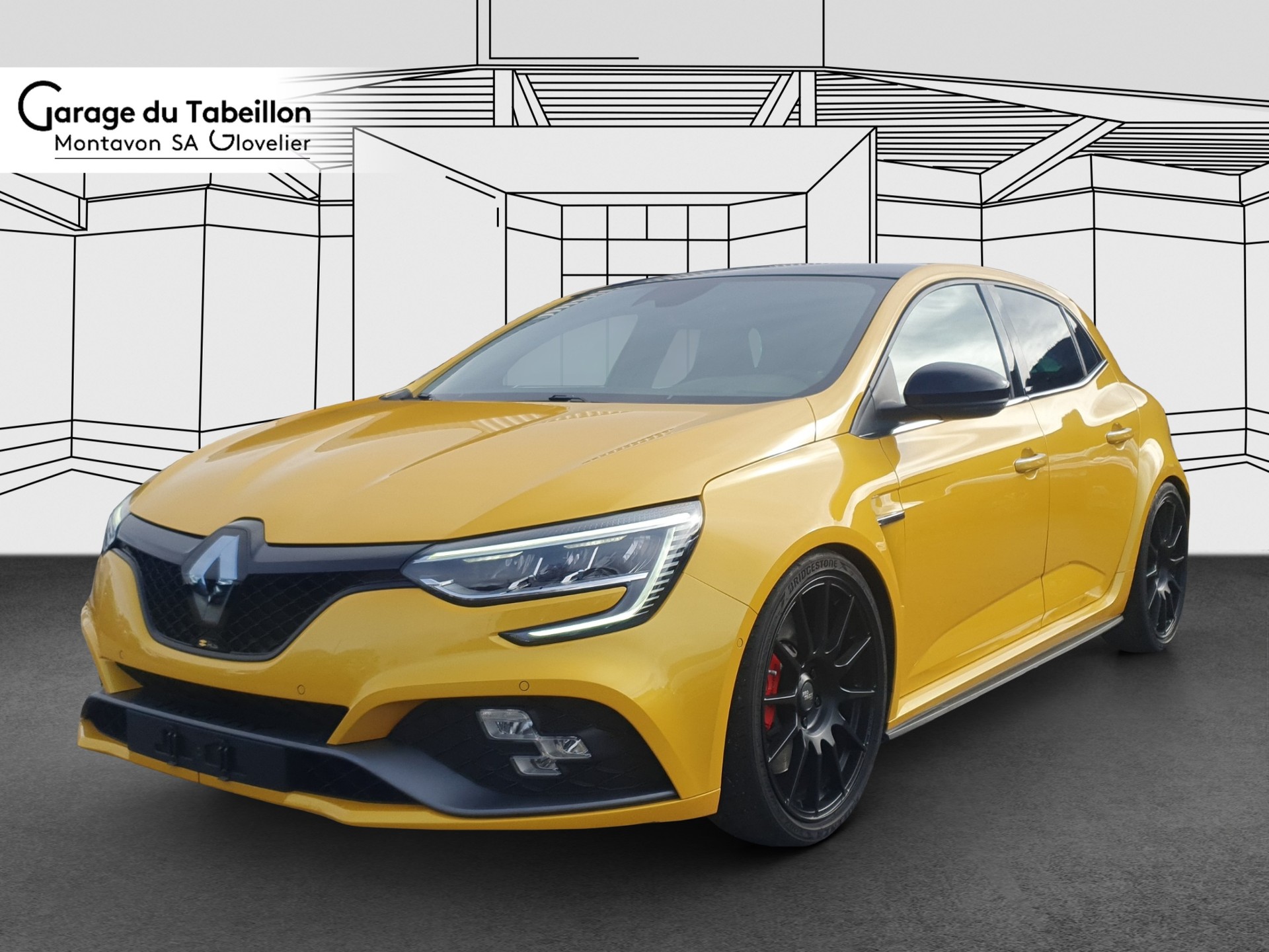 RENAULT Mégane Sport 1.8 Trophy Recaro Toit noir-image-0