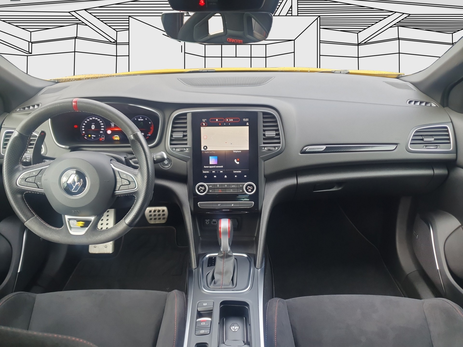 RENAULT Mégane Sport 1.8 Trophy Recaro Toit noir-image-6