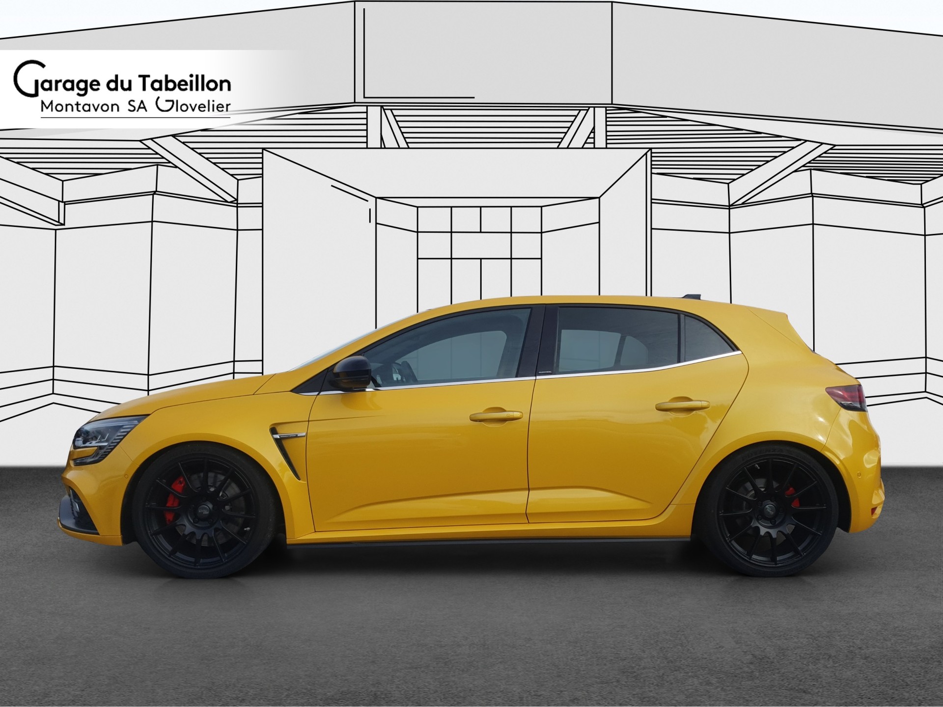 RENAULT Mégane Sport 1.8 Trophy Recaro Toit noir-image-1