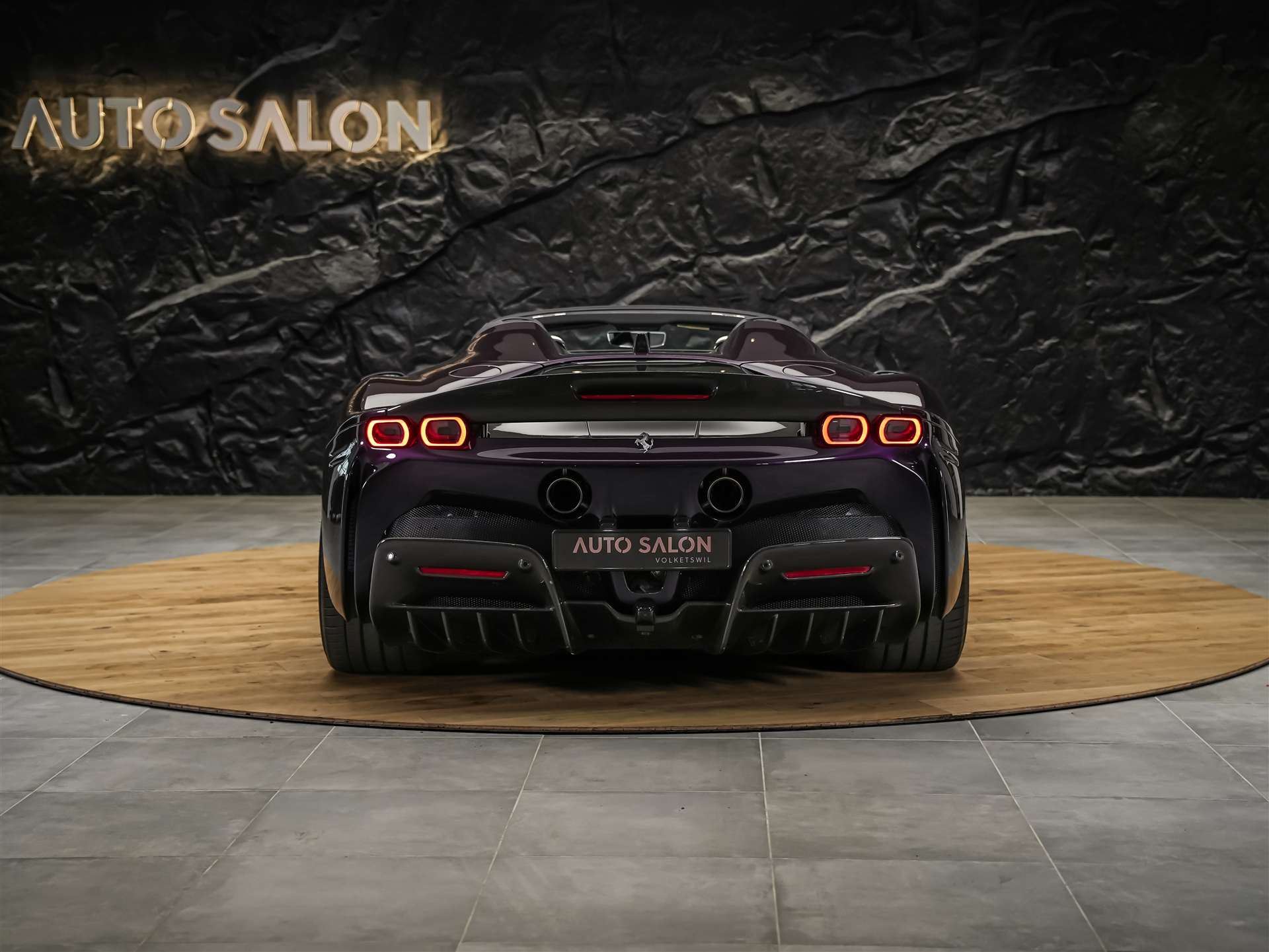 FERRARI SF90 Spider *Assetto Fiorano* Viola Hong Kong*Full Spec*Novitec*-image-6