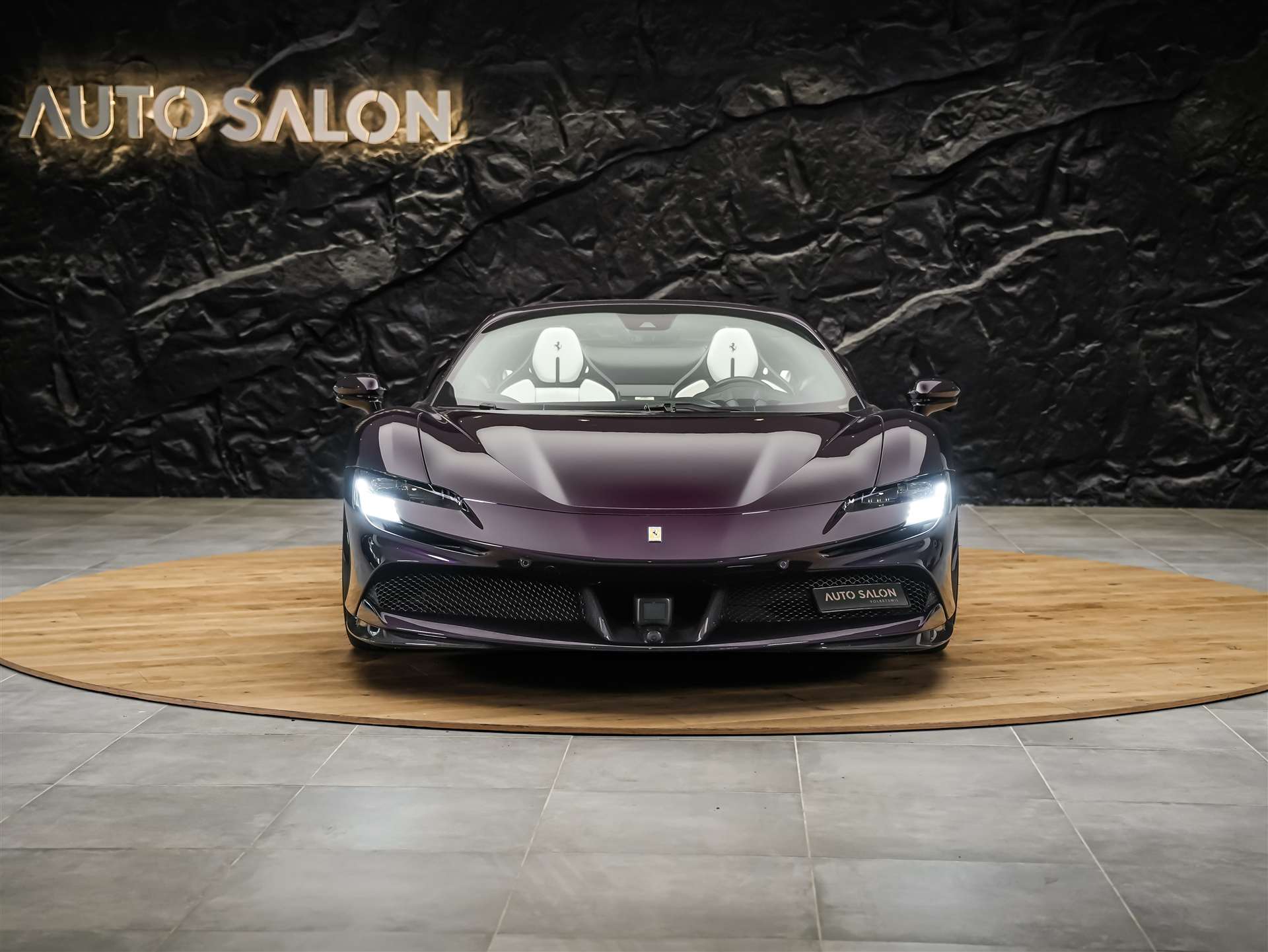 FERRARI SF90 Spider *Assetto Fiorano* Viola Hong Kong*Full Spec*Novitec*-image-12