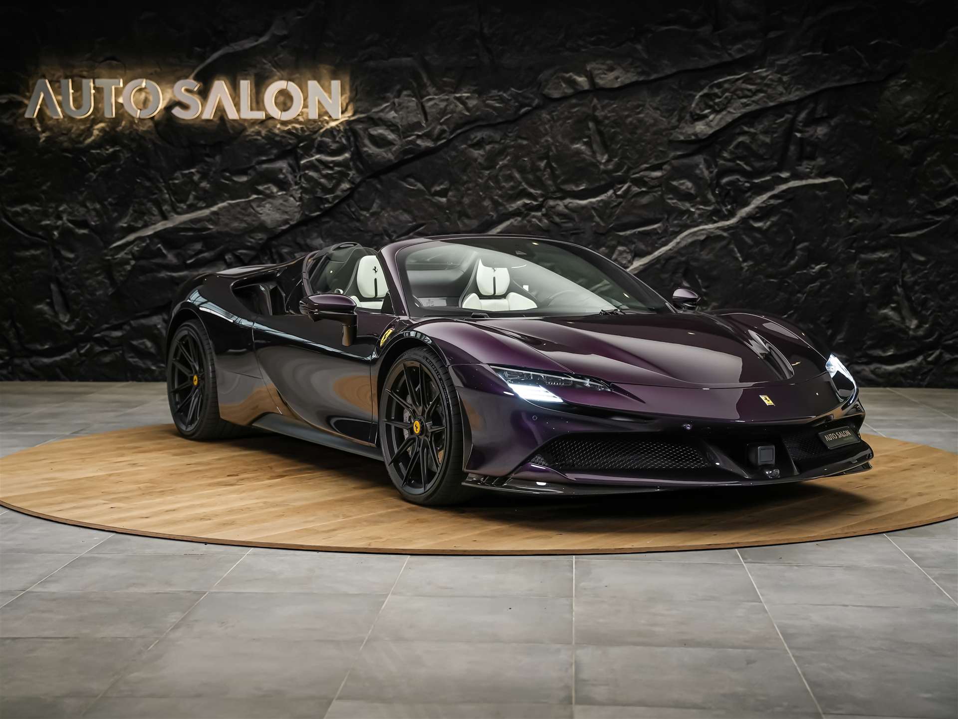 FERRARI SF90 Spider *Assetto Fiorano* Viola Hong Kong*Full Spec*Novitec*-image-10
