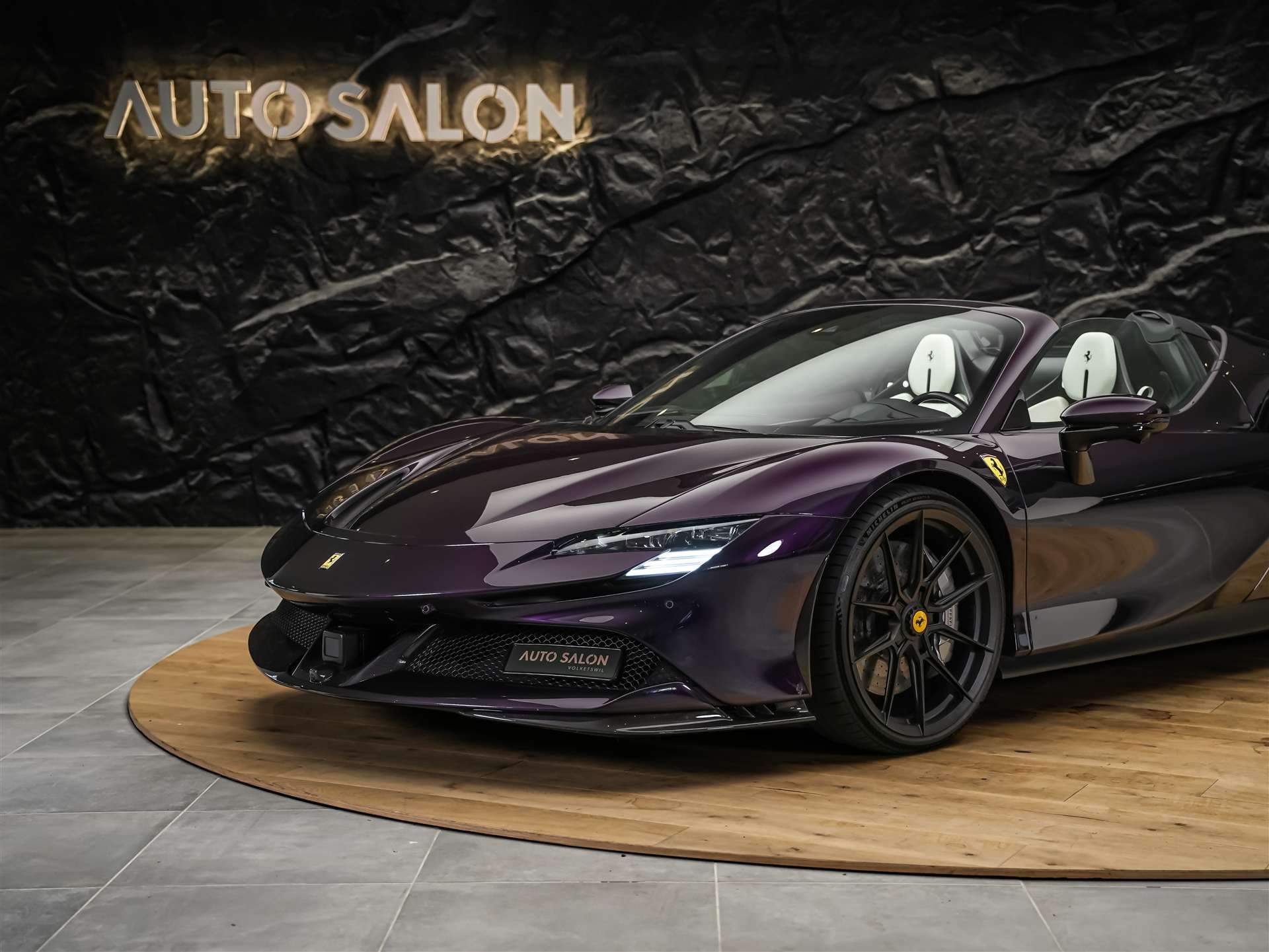 FERRARI SF90 Spider *Assetto Fiorano* Viola Hong Kong*Full Spec*Novitec*-image-19