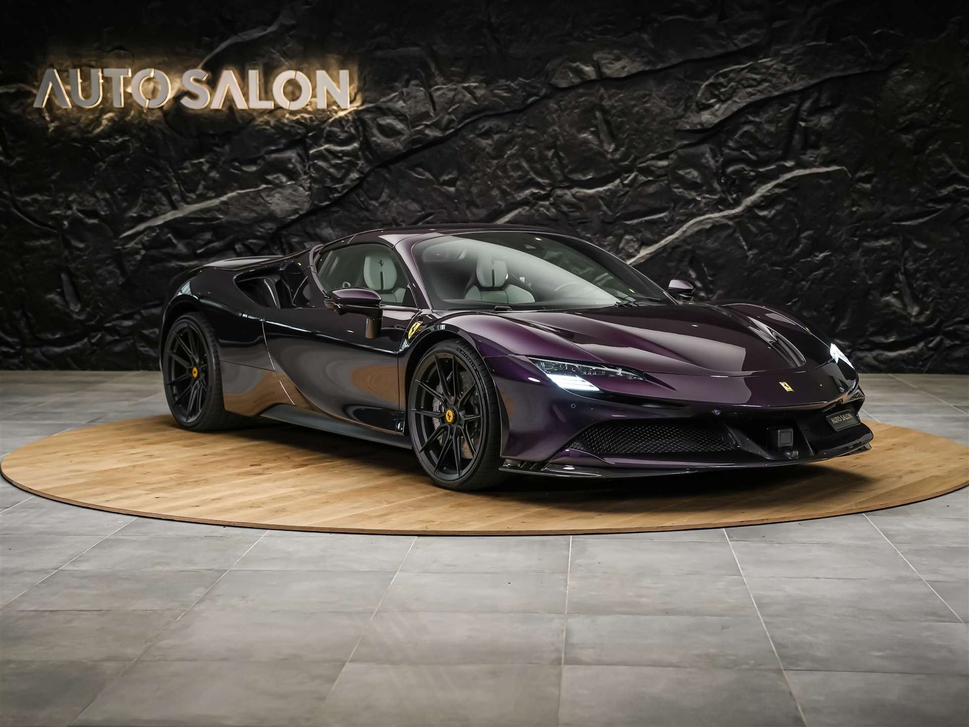 FERRARI SF90 Spider *Assetto Fiorano* Viola Hong Kong*Full Spec*Novitec*-image-11