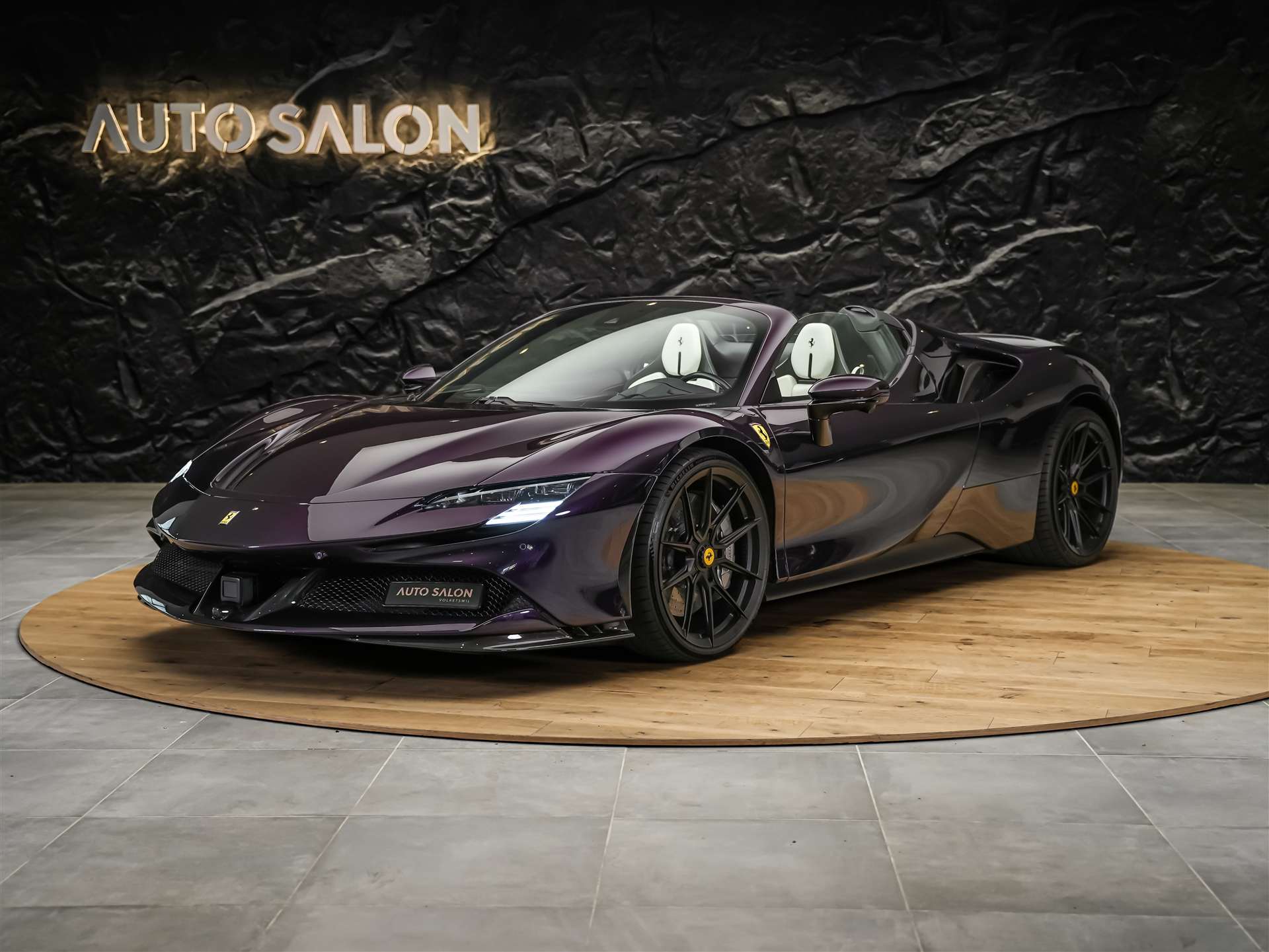FERRARI SF90 Spider *Assetto Fiorano* Viola Hong Kong*Full Spec*Novitec*-image-0