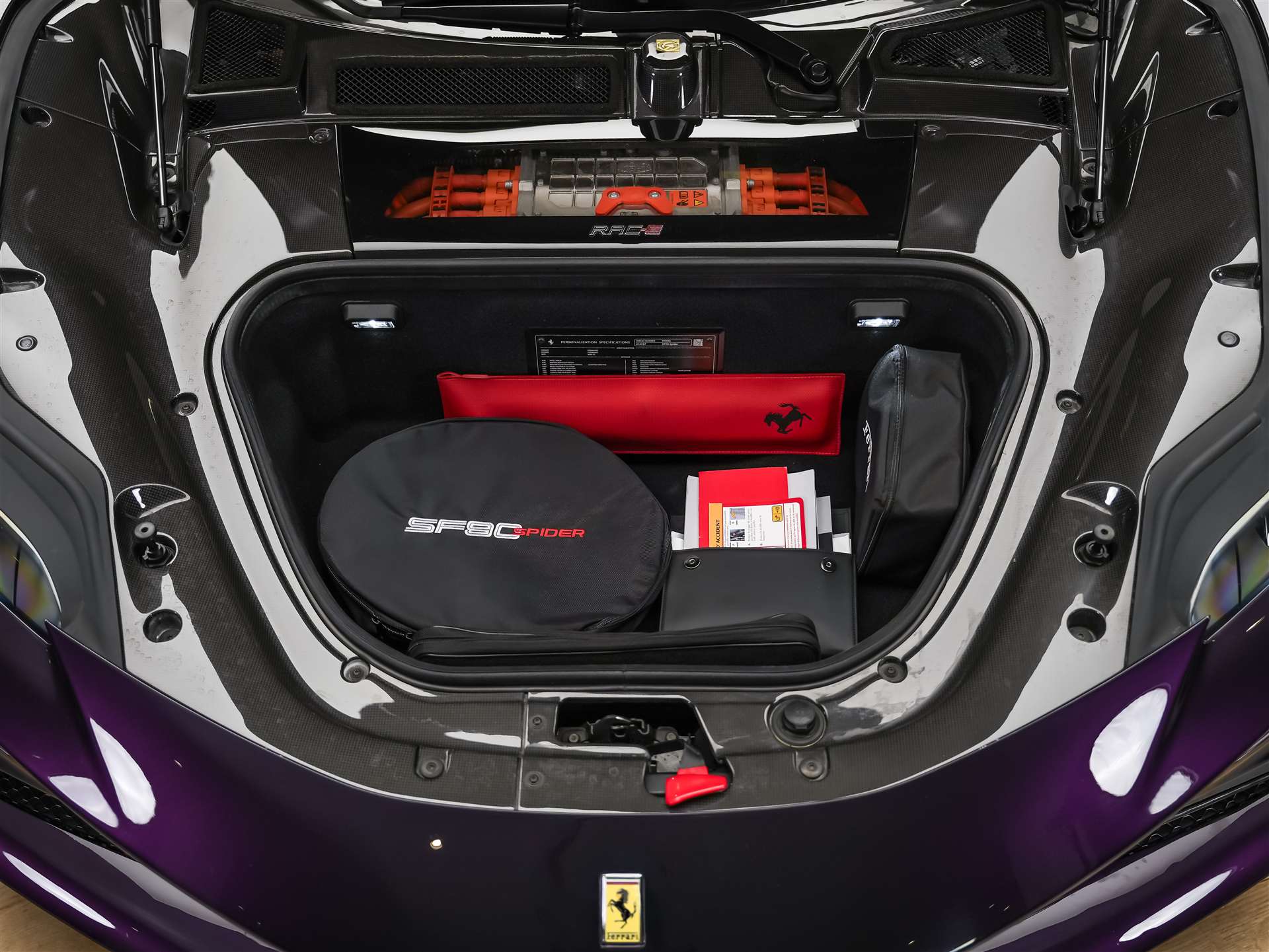 FERRARI SF90 Spider *Assetto Fiorano* Viola Hong Kong*Full Spec*Novitec*-image-50