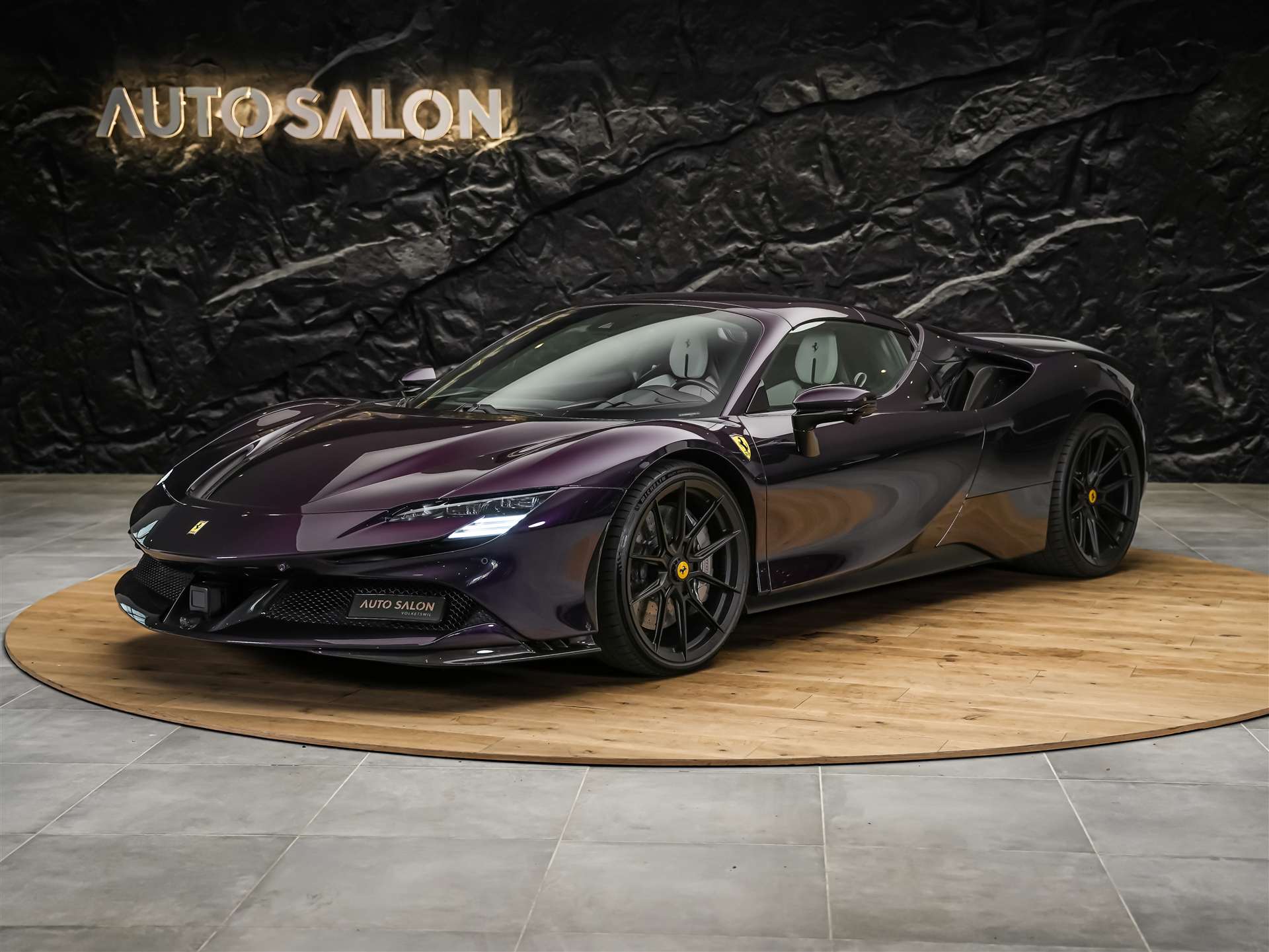 FERRARI SF90 Spider *Assetto Fiorano* Viola Hong Kong*Full Spec*Novitec*-image-1