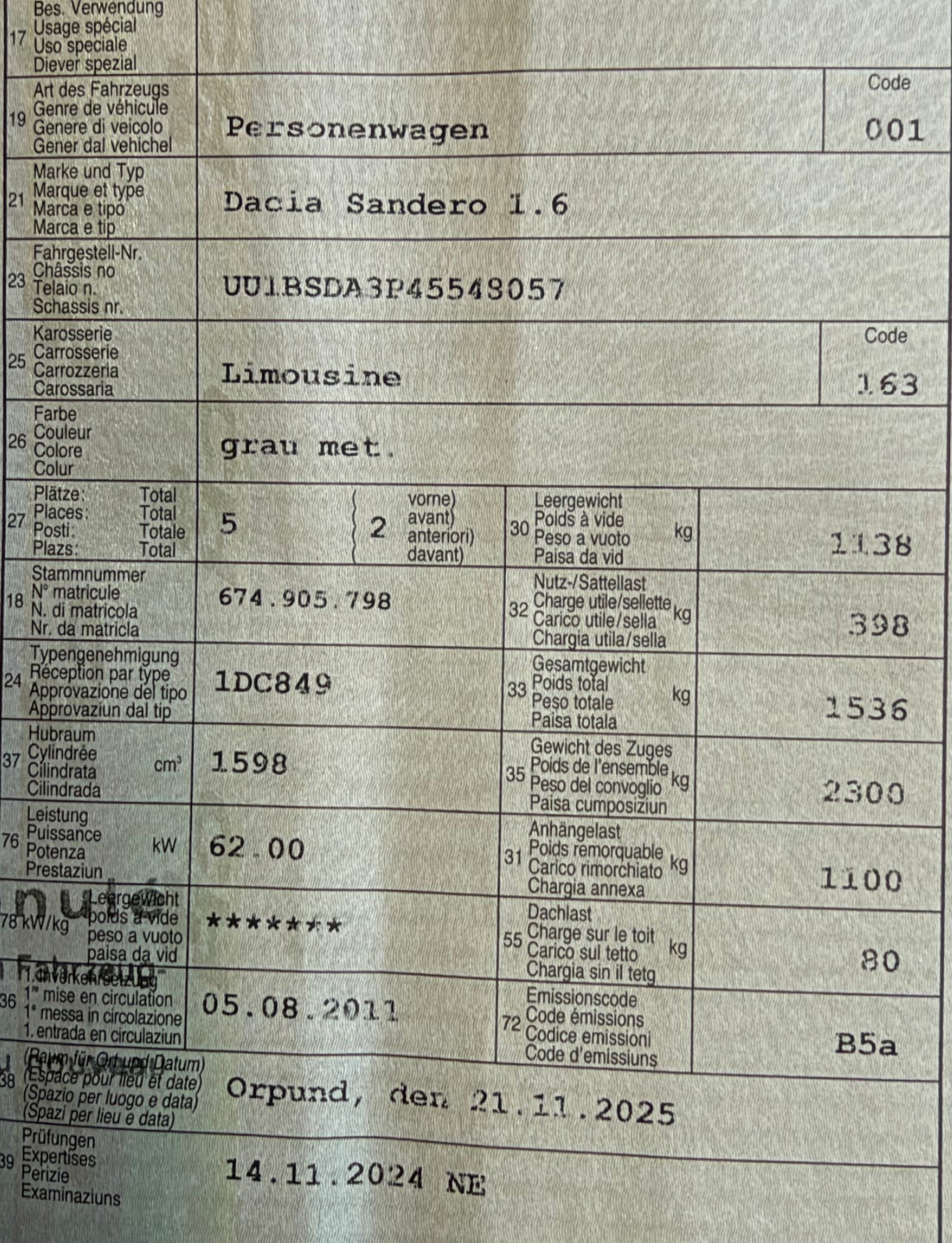 DACIA Sandero 1.6-image-11