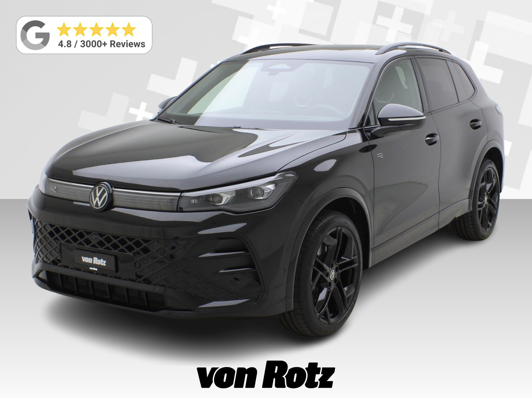 VW Tiguan 2.0 TSI DSG R-Line Black Style 4Motion **VW Werksgarantie bis 11/2030**-image-0