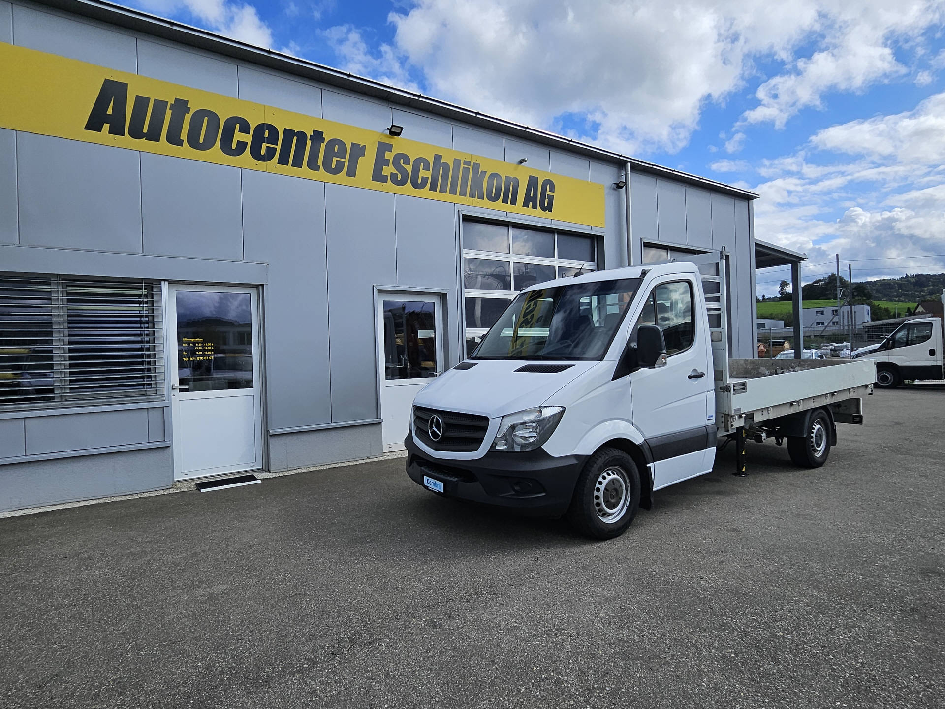 MERCEDES-BENZ Sprinter 314 Kab.-Ch. 3665 2.2 CDI 143 * Kran *-image-0