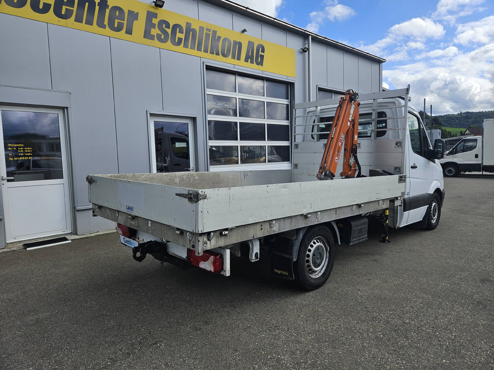 MERCEDES-BENZ Sprinter 314 Kab.-Ch. 3665 2.2 CDI 143 * Kran *-image-2