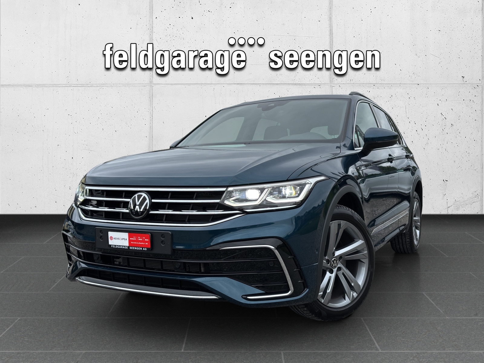 VW Tiguan 2.0TSI R-Line 4Motion DSG mit AHK & Winterräder