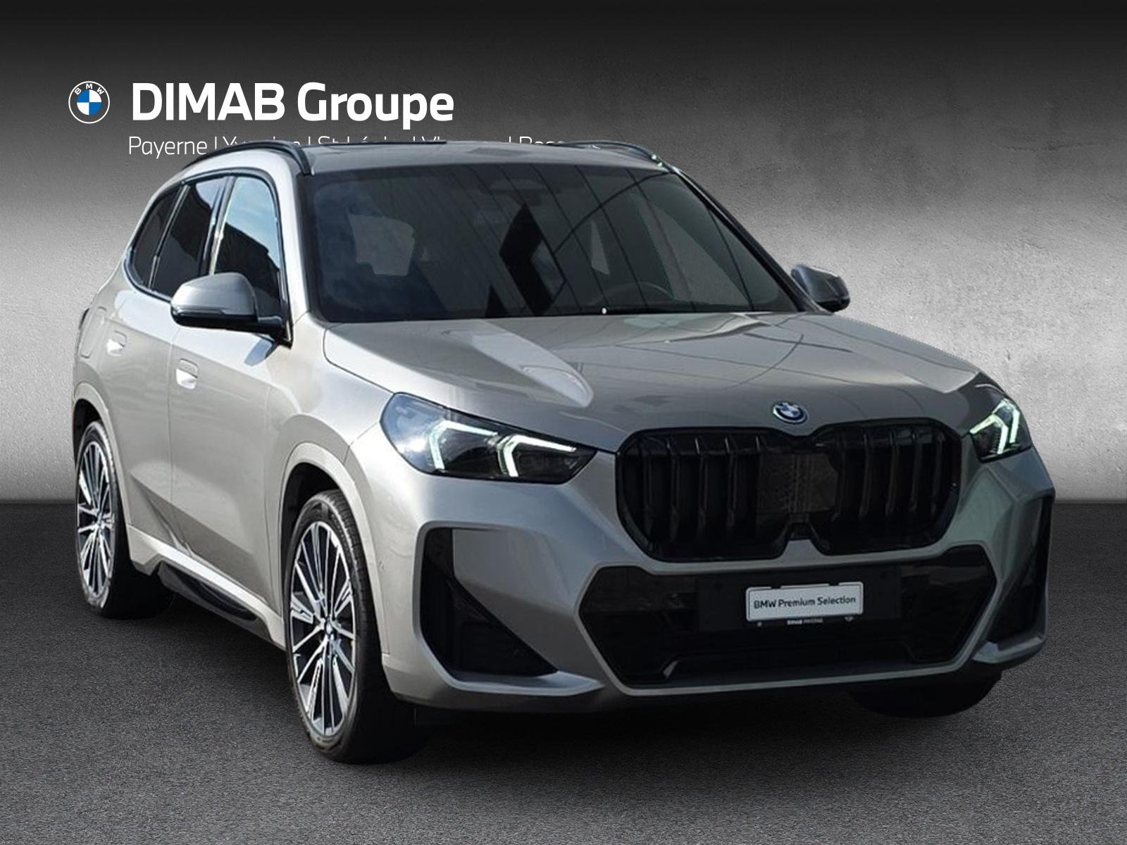 BMW X1 30e xDrive M Sport Pro (CH) AHK ** Spacesilber métallisé ** SoH à 99% **-image-7