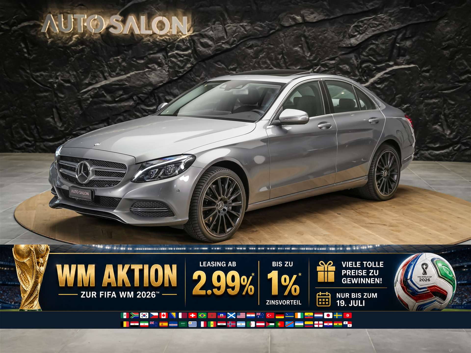 MERCEDES-BENZ C 400 Avantgarde 4Matic 7G-Tronic *El. Sitze mit Memory*Sitzheizung*Panorama*