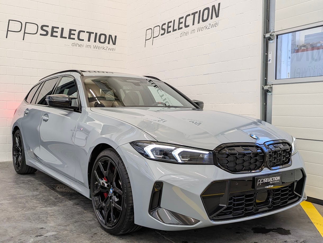 BMW M340d xDrive Touring 48V G21N LCI M-SPORT PRO*3J GAR+5J SERVICE FULL-SHADOW LEDER 360CAM ACC PANO*-image-0