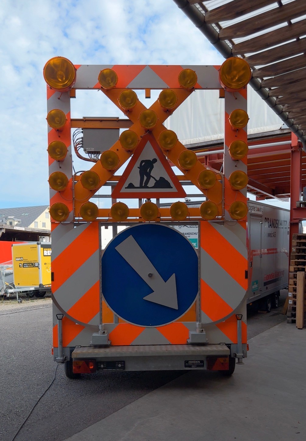 ZBINDEN Warnleitanhänger