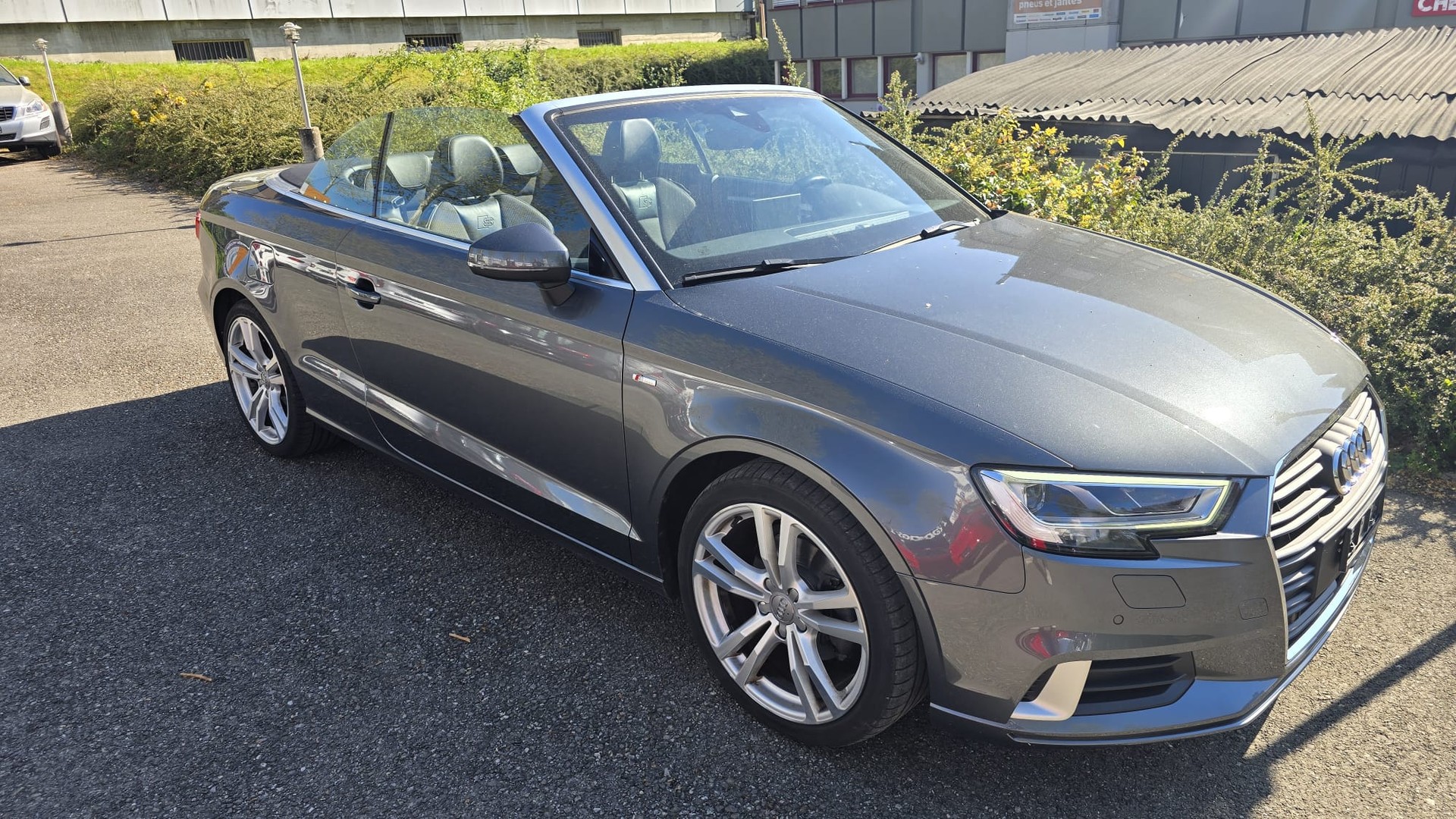 AUDI A3 Cabriolet 35 TFSI Sport S LINE S-tronic navi / ACC / tempomat / 8x alu / TLeder / CH AUTO