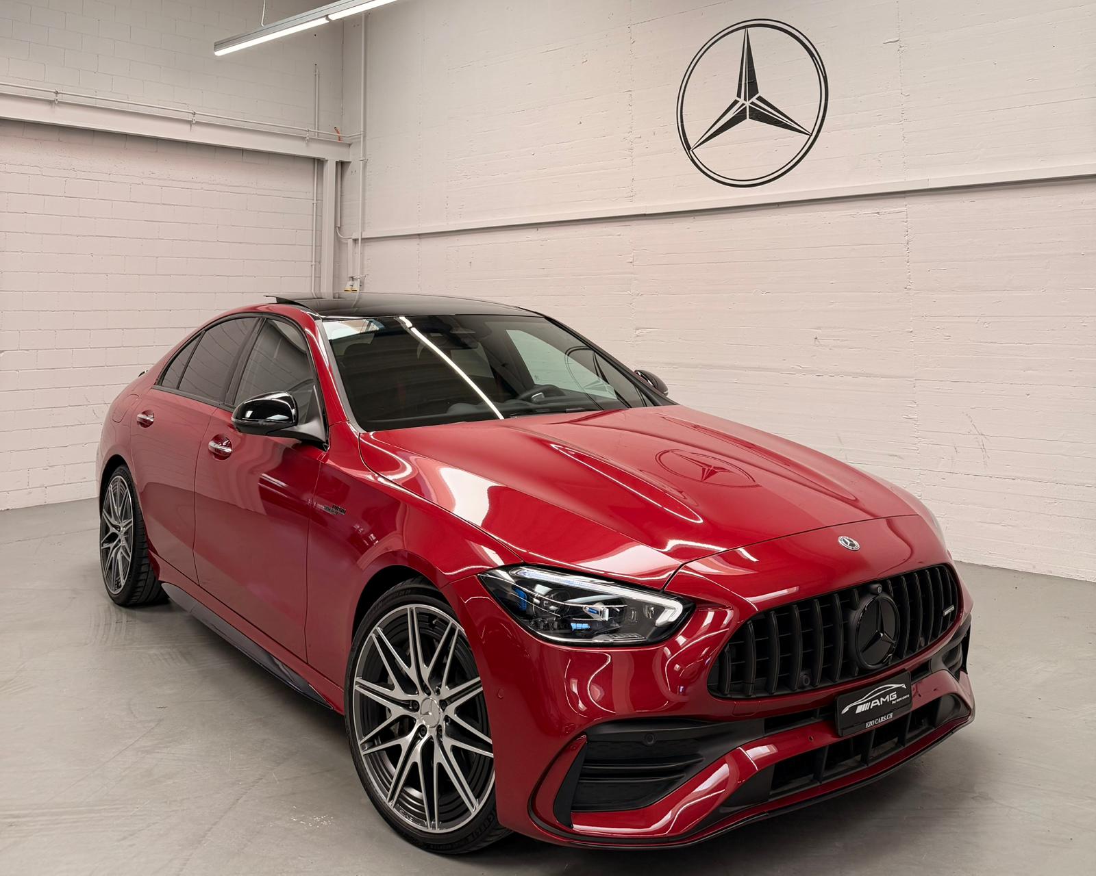 MERCEDES-BENZ C 43 AMG (C63s AMG Bodykit) Limited Red&Black Performance MB Vollgarantie & Gratisservice-showroom-element-3
