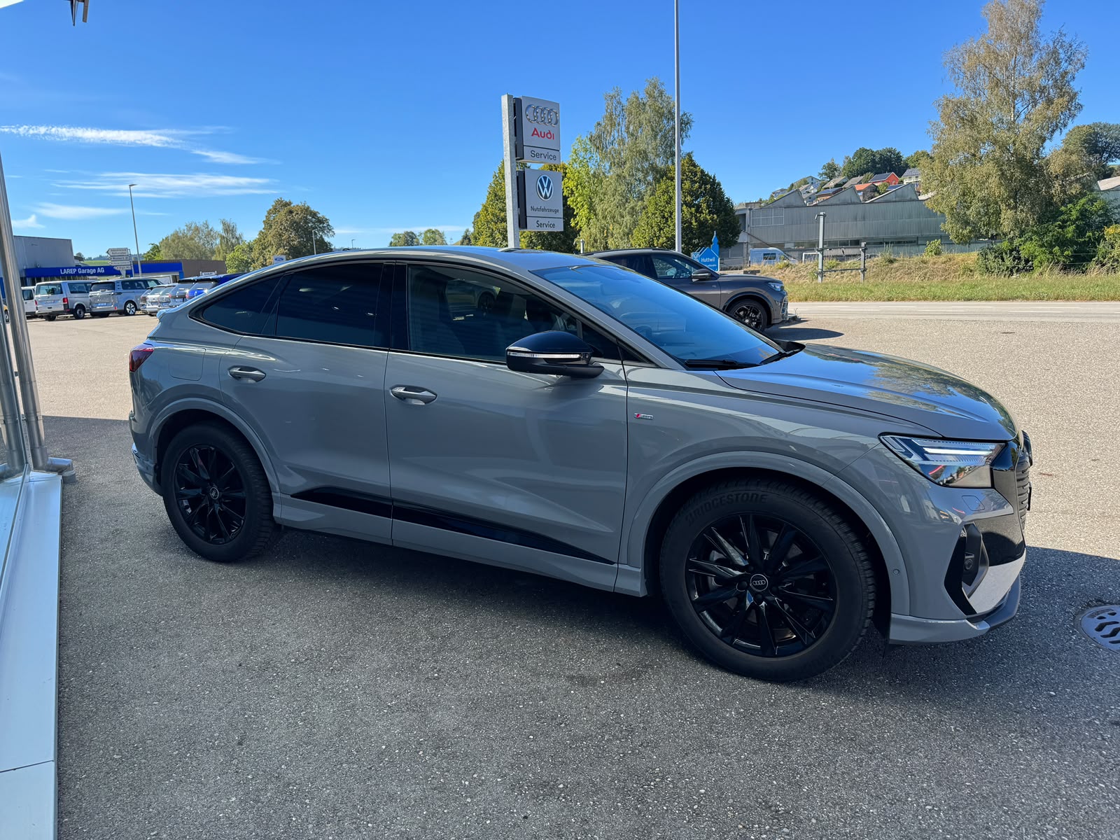 AUDI Q4 Sportback e-tron 45 Edition Swiss Ski quattro mit Black Edition & S-line Packet-image-7