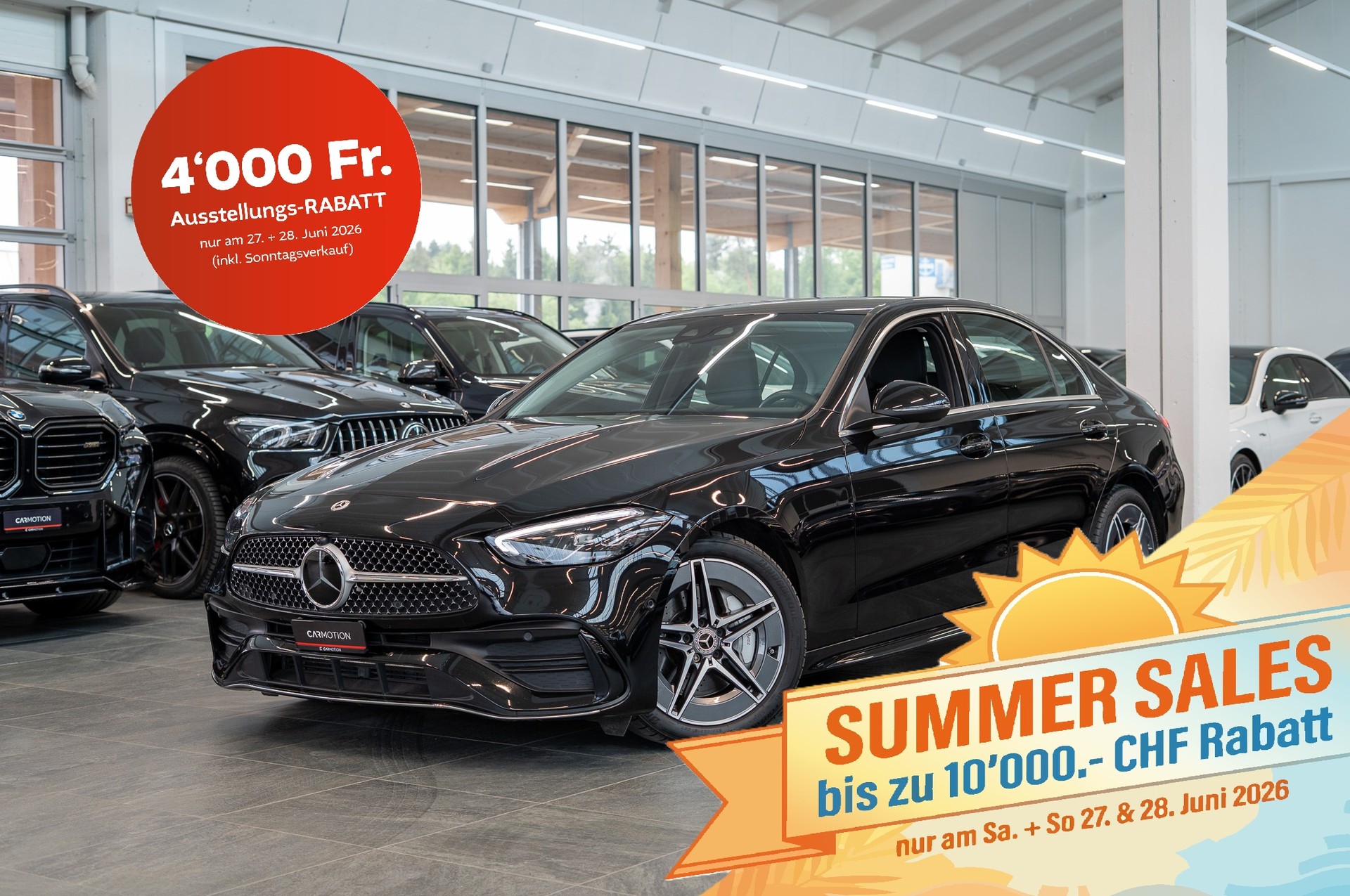 MERCEDES-BENZ C 300 d AMG Line / Rückfahrkamera / el. Sitze / Ambientebeleuchtung