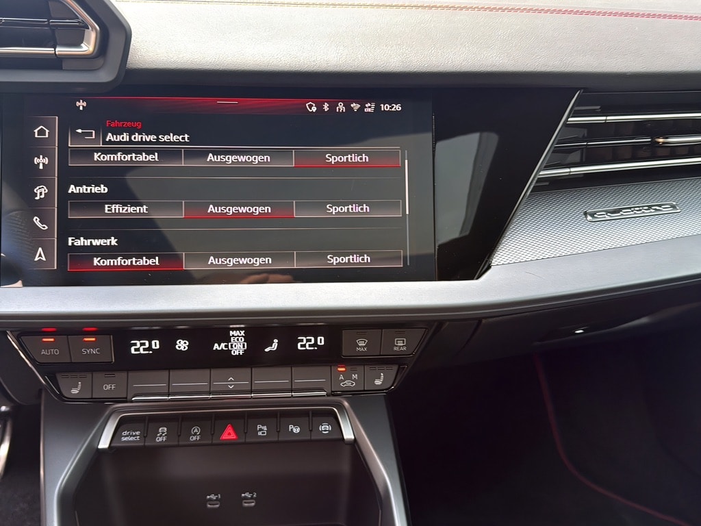 AUDI S3 Sportback TFSI quattro S-tronic*Lederausstattung, Panodach, Dämpferregelung, (5-Jahre Garantie)-image-11
