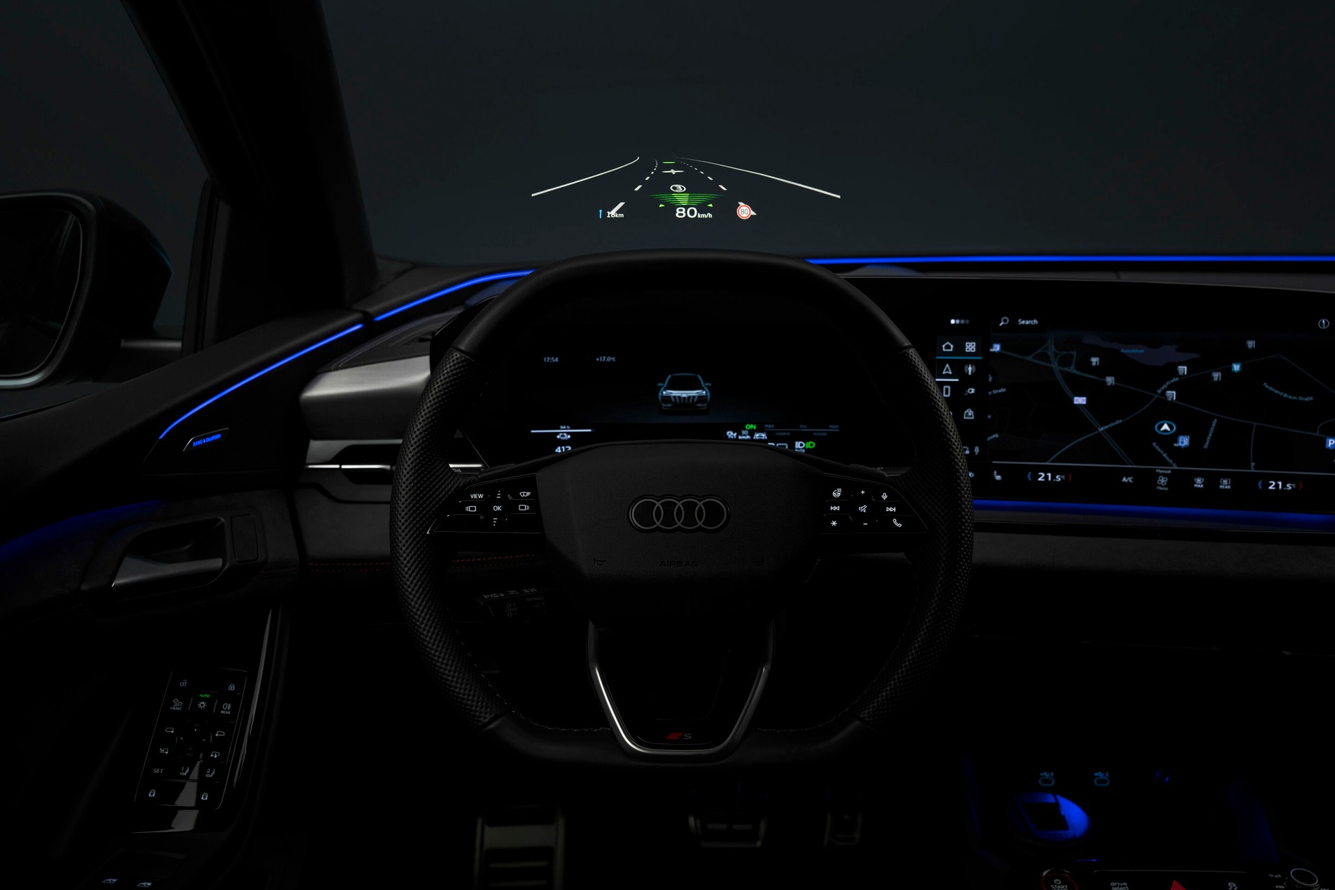 AUDI Q6 e-tron S-LINE quattro 388PS // CH-Fahrzeug // VOLL-Ausstattung-image-19