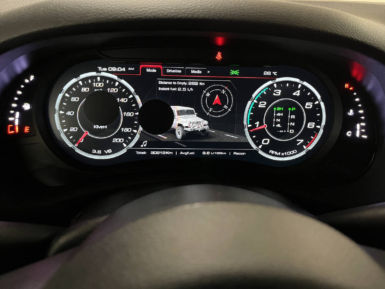 JEEP Wrangler 3.6 V6 Rubicon Recon Unlimited-image-9