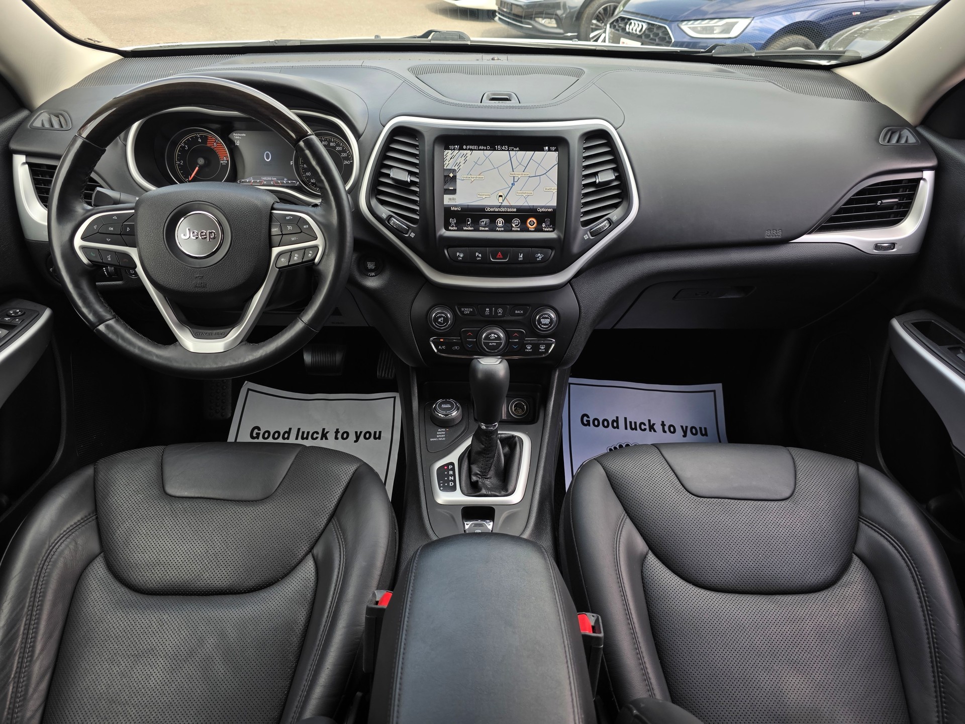 JEEP Cherokee 2.2TD Overland AWD 9ATX AD * Frisch ab MFK * Anhängerkupplung *-image-16