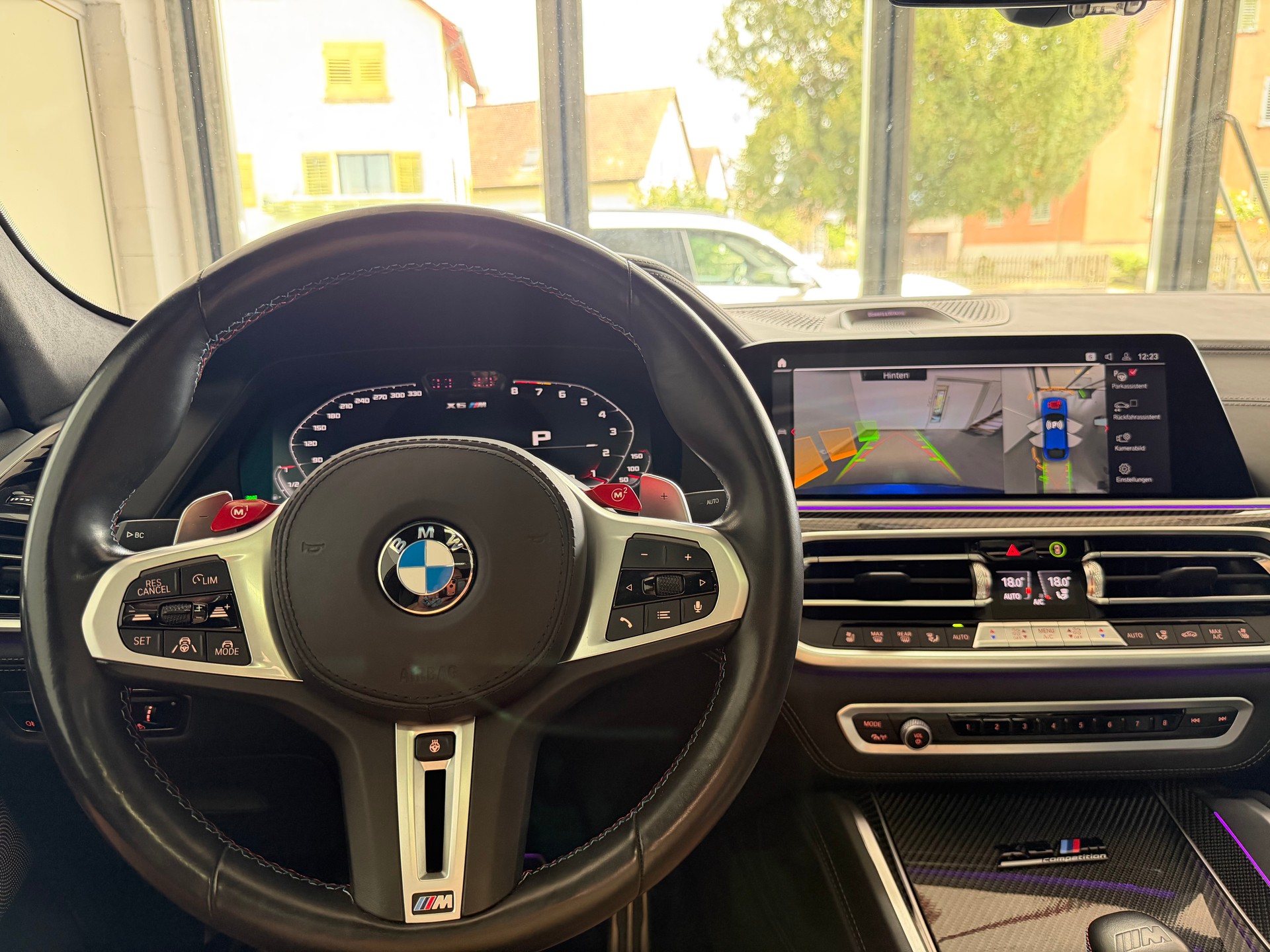 BMW BMW X6M Steptronic M Competition *Softclose * Carbon * Headup * 360• * Gestik * Marina Bay Blue *-image-9