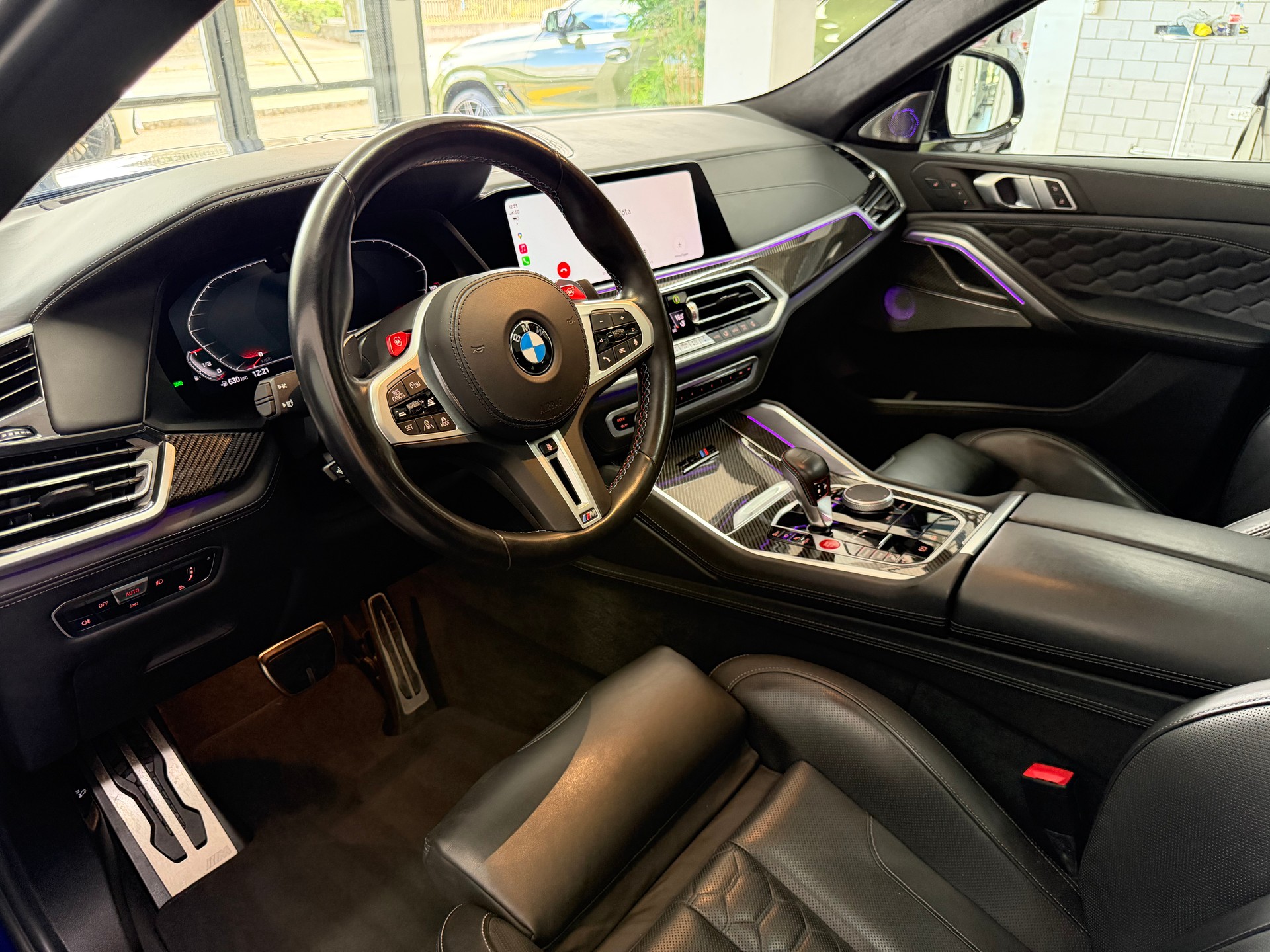 BMW BMW X6M Steptronic M Competition *Softclose * Carbon * Headup * 360• * Gestik * Marina Bay Blue *-image-7