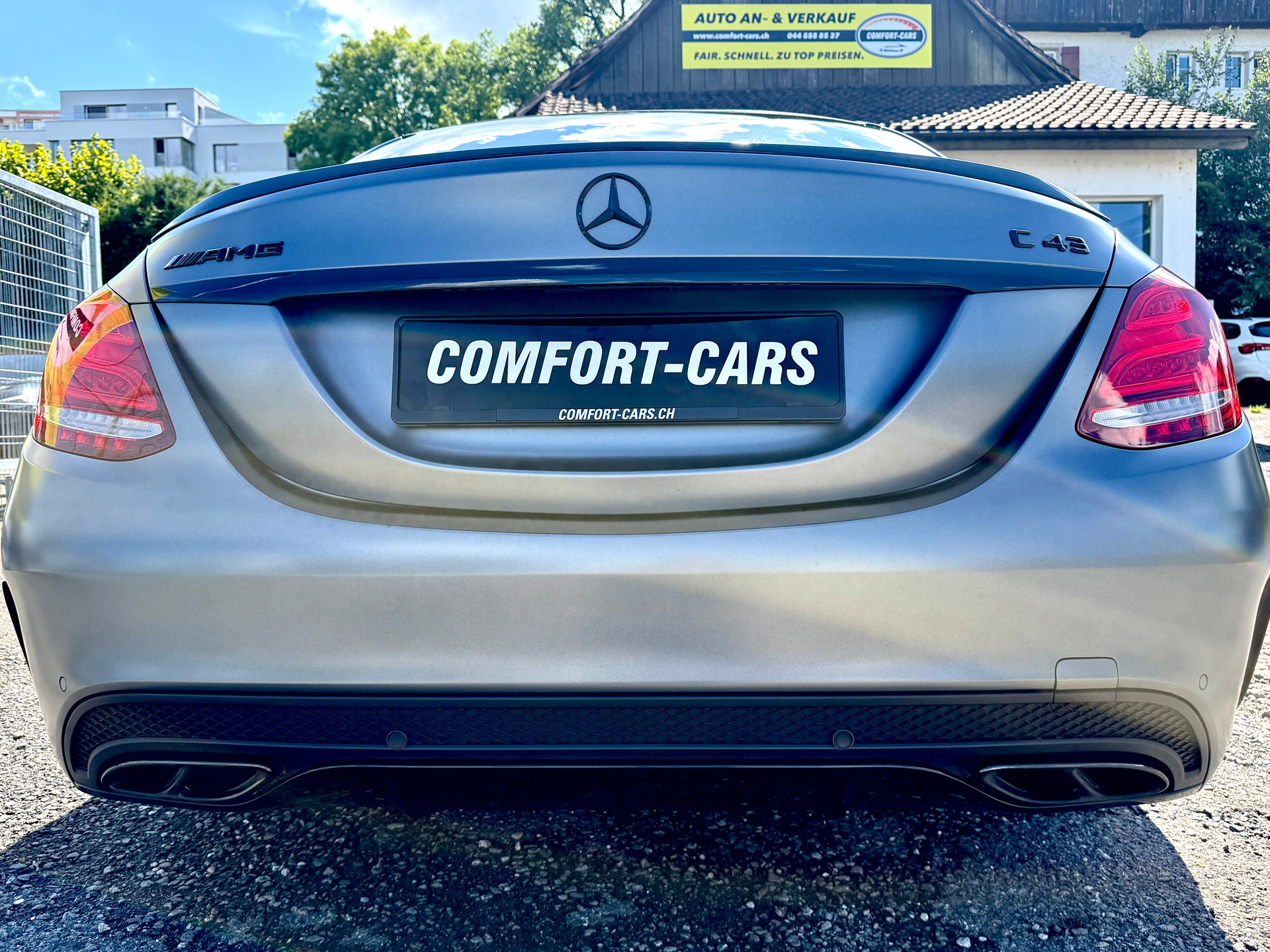 MERCEDES-BENZ C 43 AMG 4Matic 9G-Tronic AMG-Performance-Abgasanlage-image-12