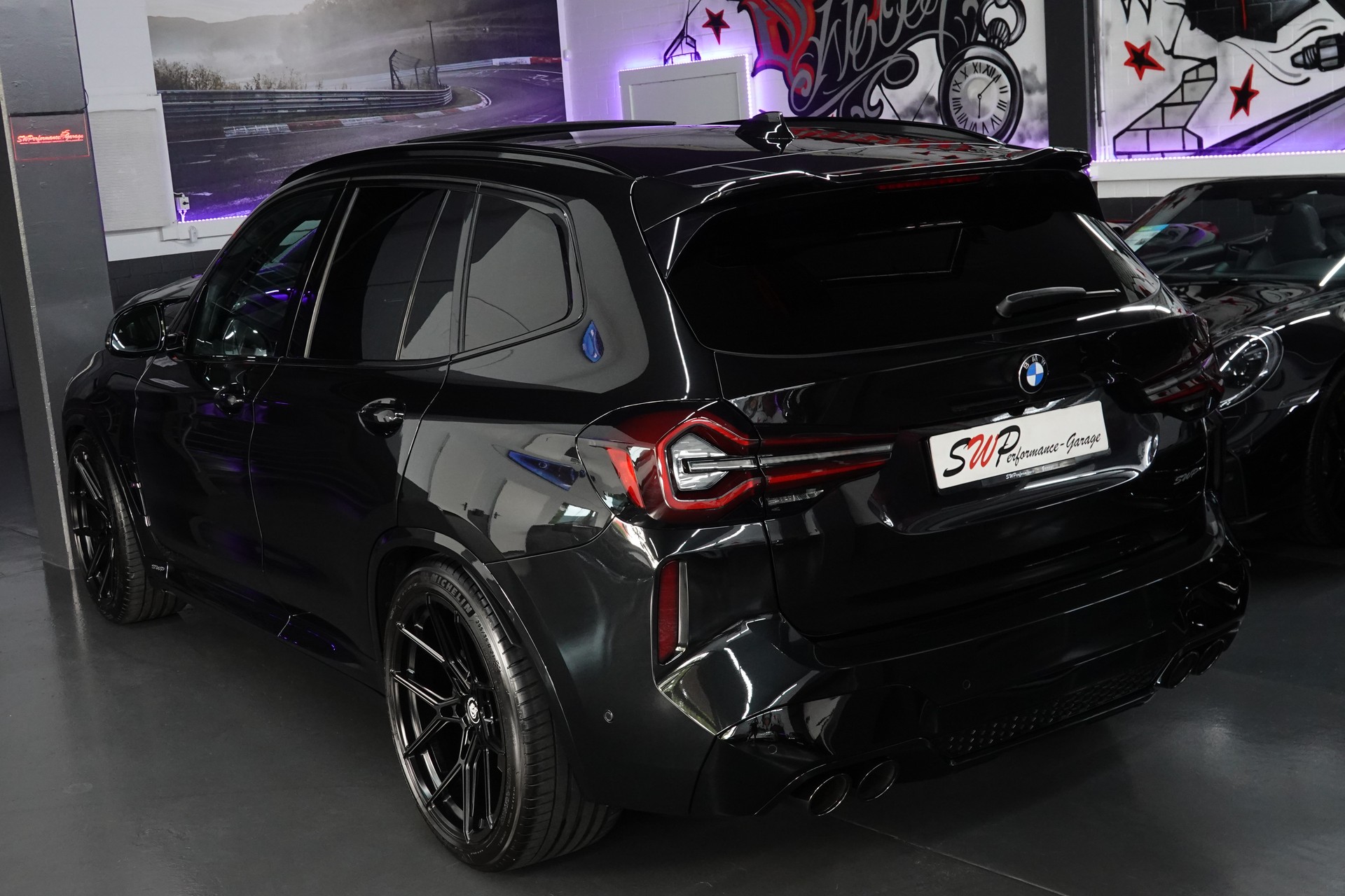 BMW X3 X-DRIVE M COMPETITION STEPTRONIC BLACK M FULL ON TOP-image-11