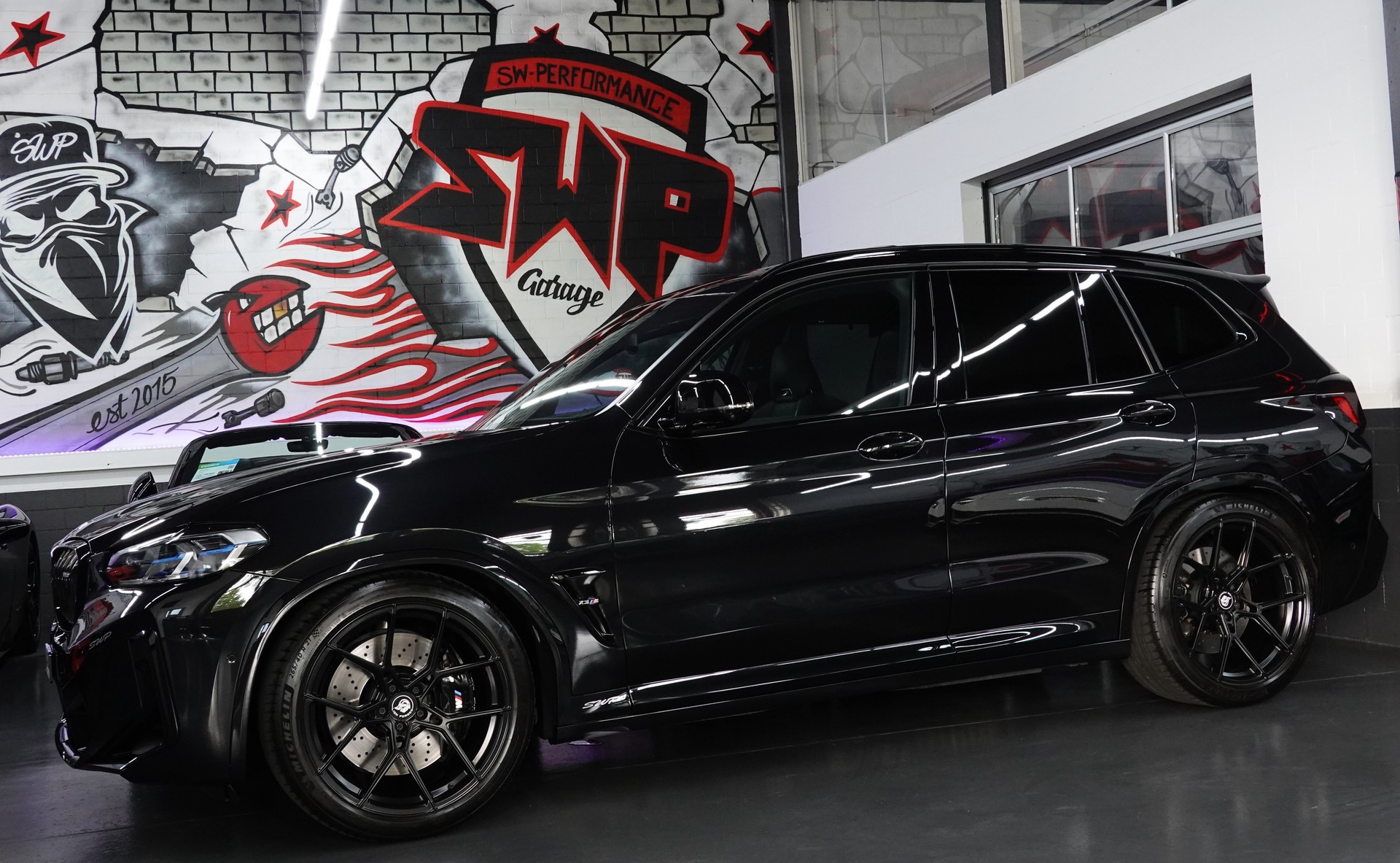 BMW X3 X-DRIVE M COMPETITION STEPTRONIC BLACK M FULL ON TOP-image-1