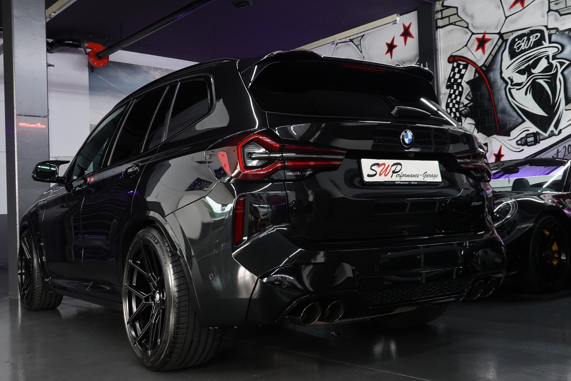 BMW X3 X-DRIVE M COMPETITION STEPTRONIC BLACK M FULL ON TOP-image-13