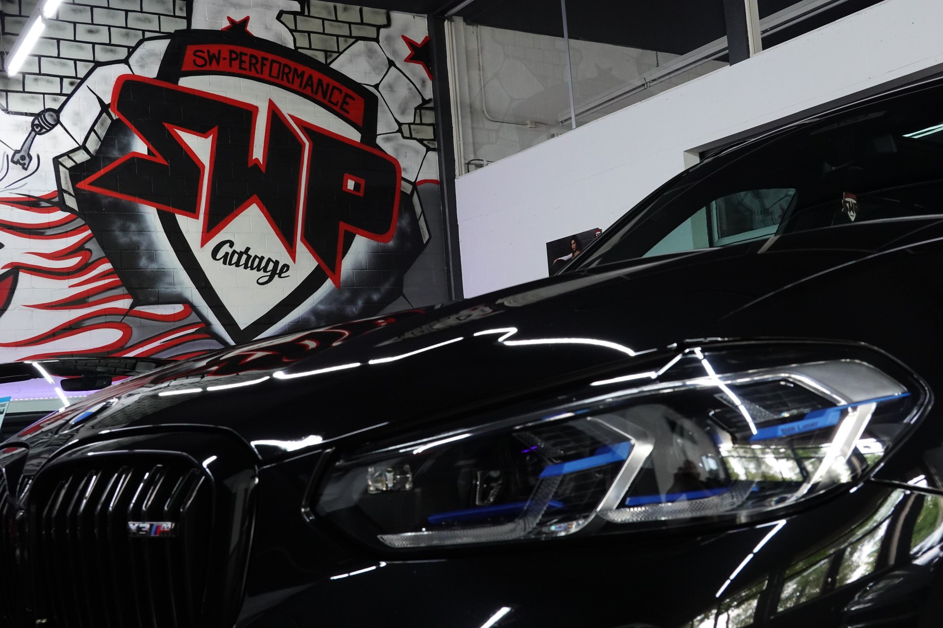 BMW X3 X-DRIVE M COMPETITION STEPTRONIC BLACK M FULL ON TOP-image-9